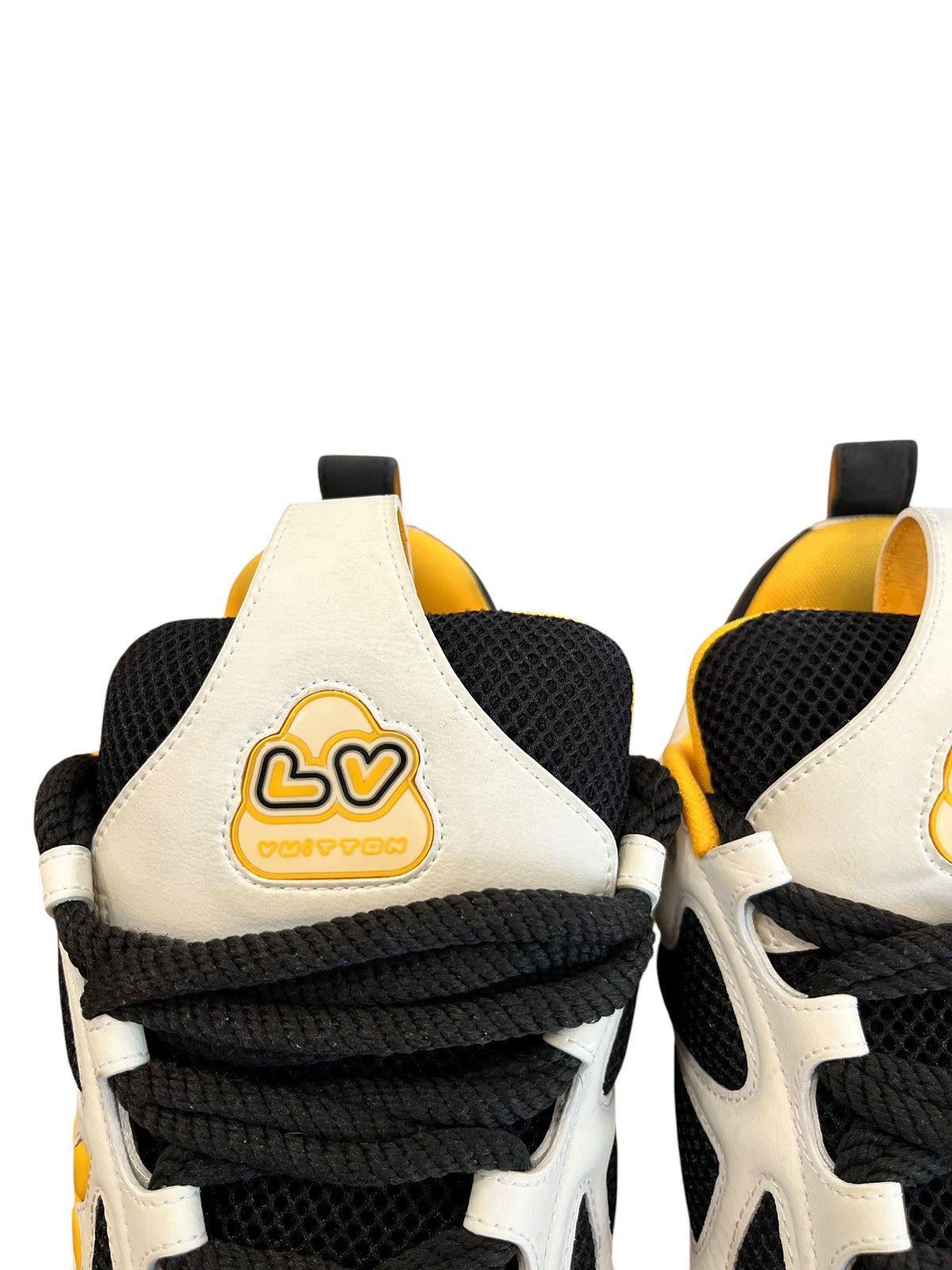 Louis Vuitton Louis Vuitton Skate Sneaker NYC Exclusive Black Yellow Size US 9.5 / EU 42-43 - 8 Thumbnail