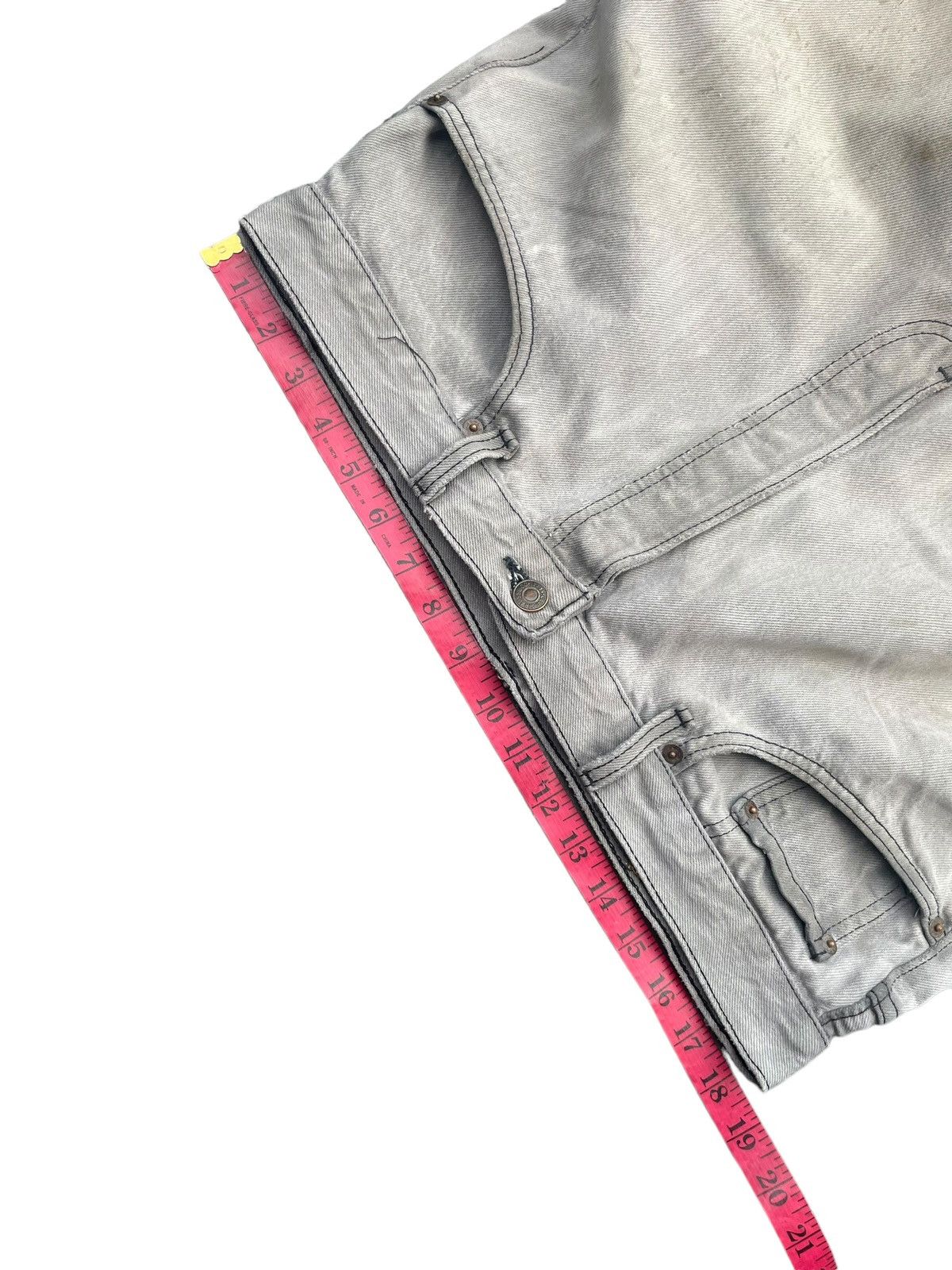 Levi's × Vintage Vintage 1993 Levis 501 e Faded Distresed Denim Size US 37 - 20 Thumbnail