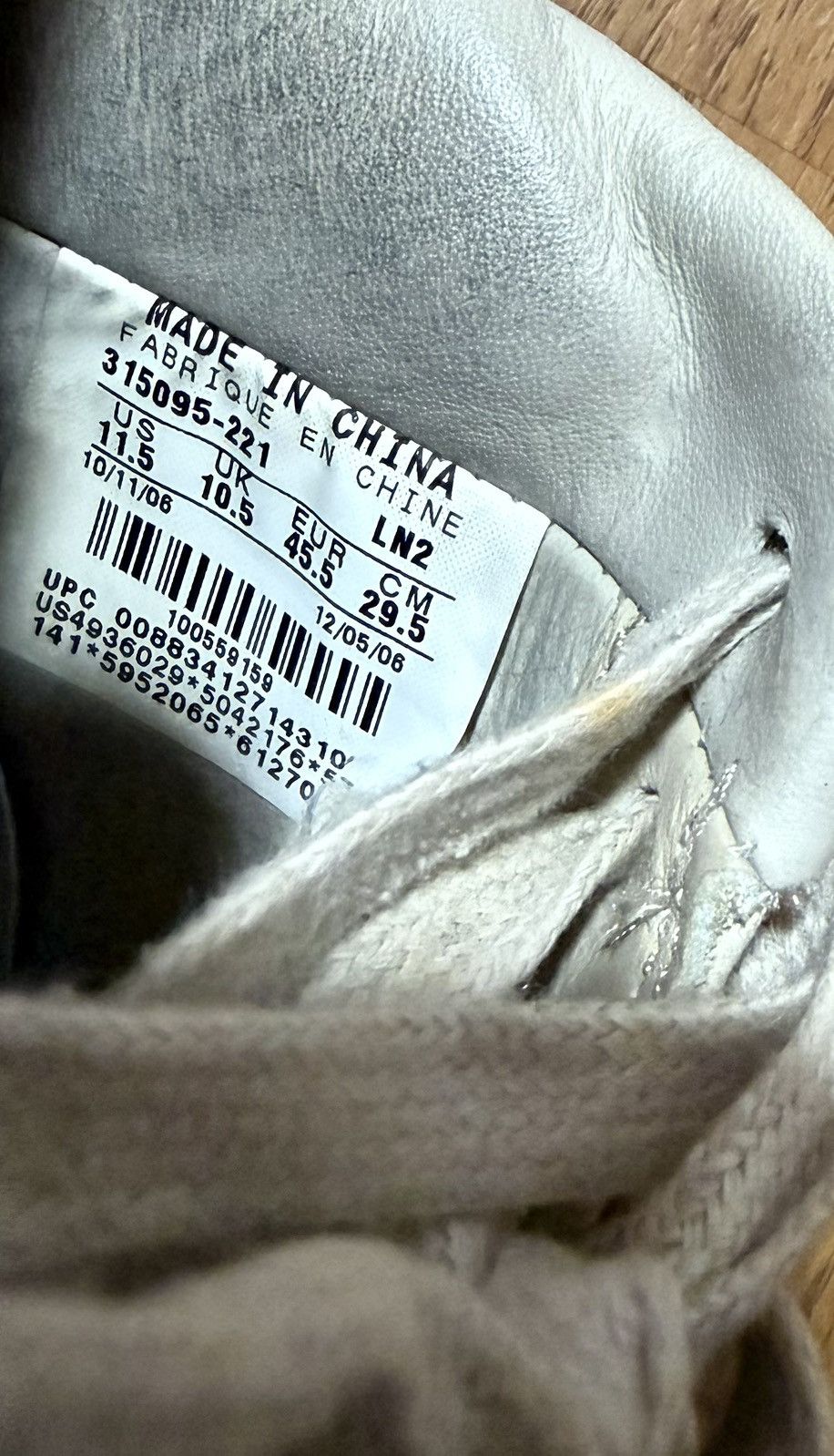 Nike Vintage 2007 Nike Air Force 1 Kobe Bryant Supreme Shoes 11.5 Size US 11.5 / EU 44-45 - 7 Thumbnail