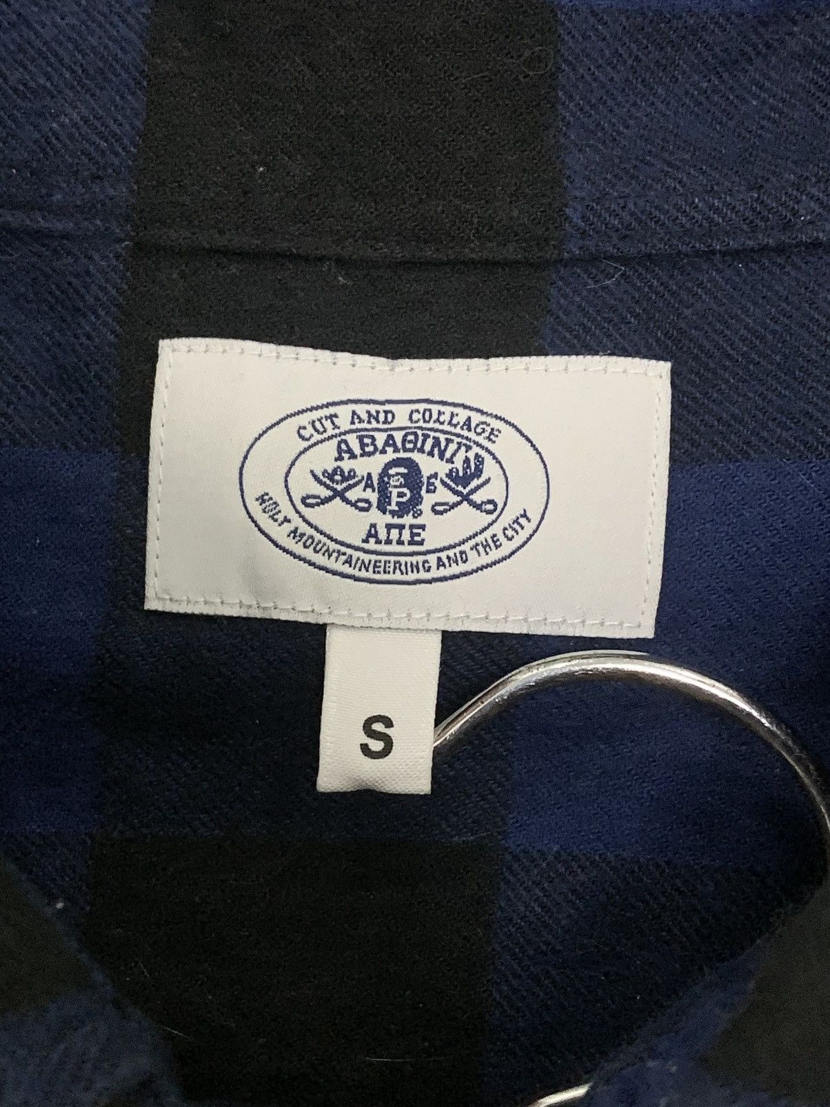 Bape A BATHING APE BLOCK CHECK - BUTTON DOWN FLANNEL L/S SHIRT Size US S / EU 44-46 / 1 - 5 Thumbnail