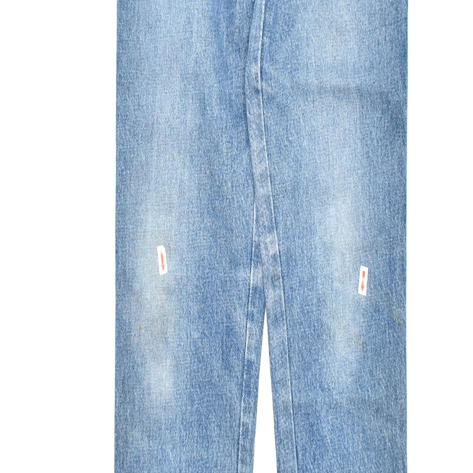 Trussardi TRUSSARDI Womens Tapered Jeans Blue EU 42 Large W26 L27 Size 36" / US 14 / IT 50 - 3 Thumbnail