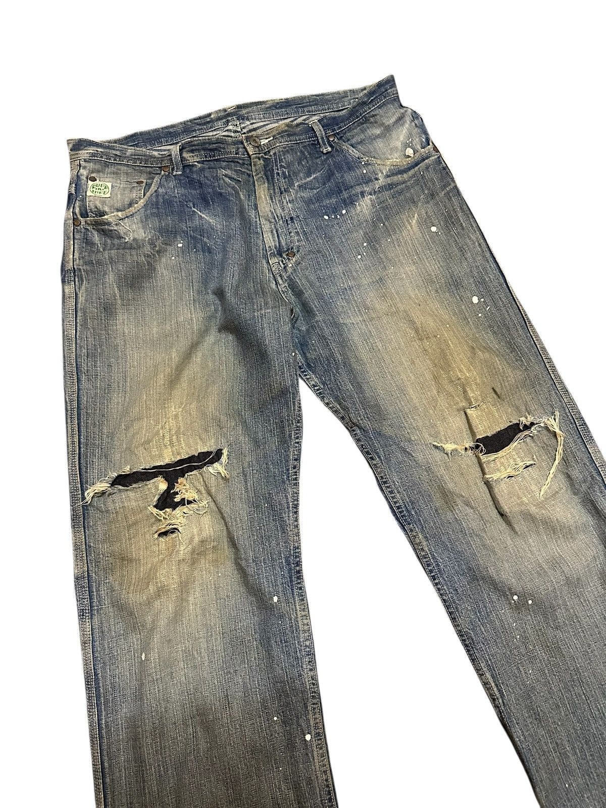 MasterPiece MasterPiece Pants Denim Japan Size US 37 - 2 Thumbnail