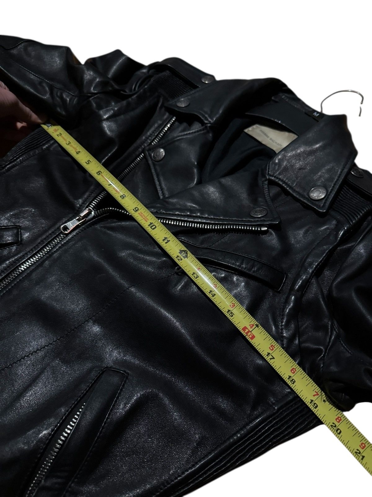 Balmain Balmain biker leather jacket Size US S / EU 44-46 / 1 - 12 Thumbnail