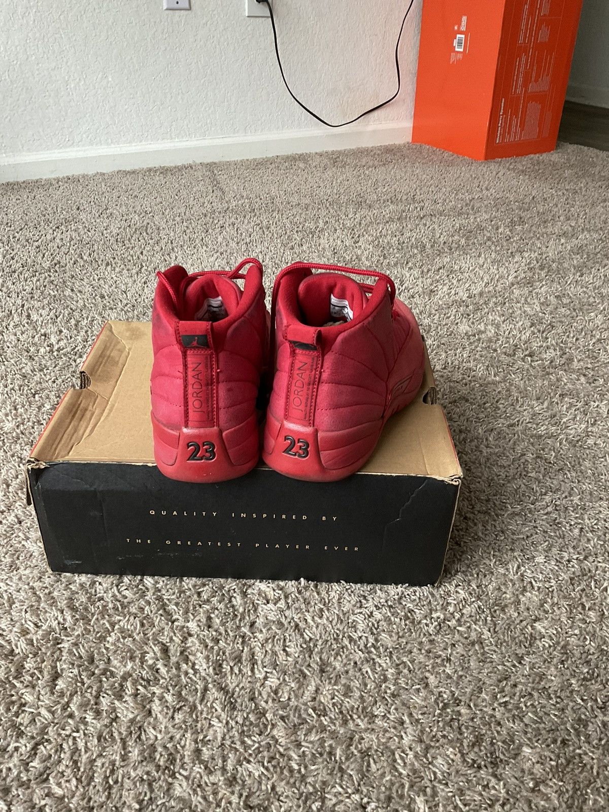 Jordan Brand × Nike Air Jordan 12 Retro "Gym Red" Size US 10 / EU 43 - 3 Thumbnail