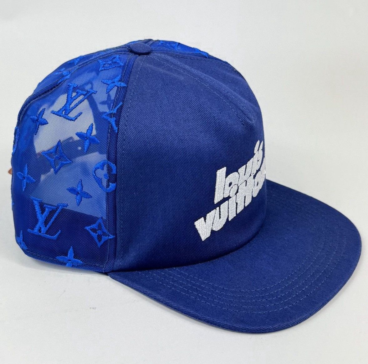 Louis Vuitton LOGO PRINT MESH MONOGRAM CAP SIZE: 60 Size ONE SIZE - 2 Thumbnail