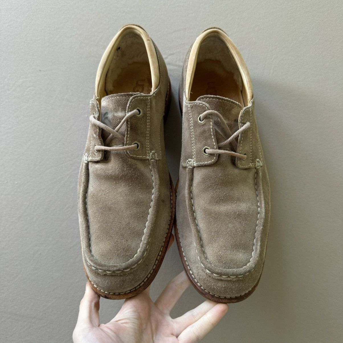 Ugg Ugg Via Pitti Suede Oxford Loafers Size US 10 / EU 43 - 3 Thumbnail