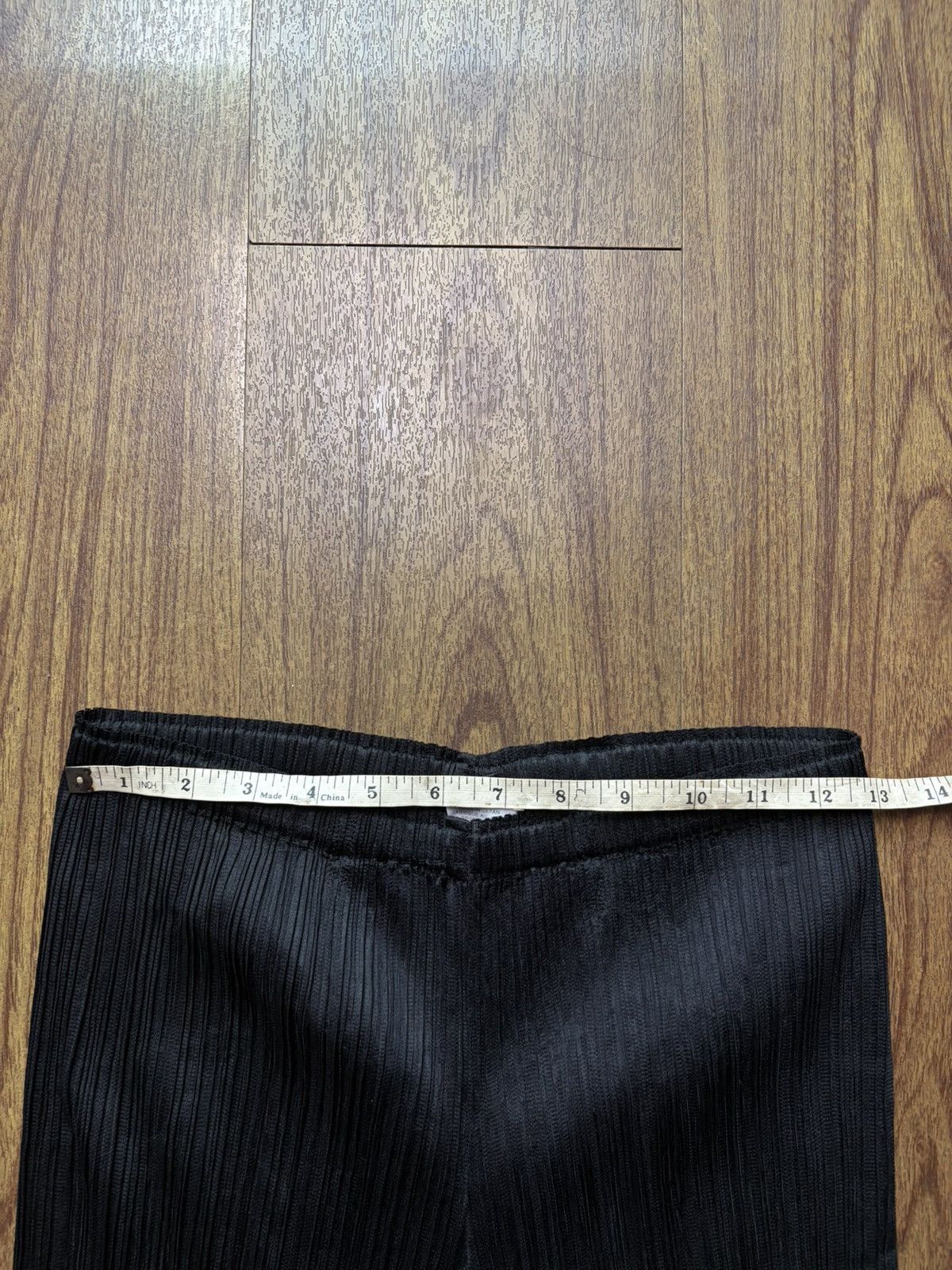 Issey Miyake FREE TAX! Issey Miyake Pleats Please Straight Leg Trousers Size US 31 - 8 Thumbnail