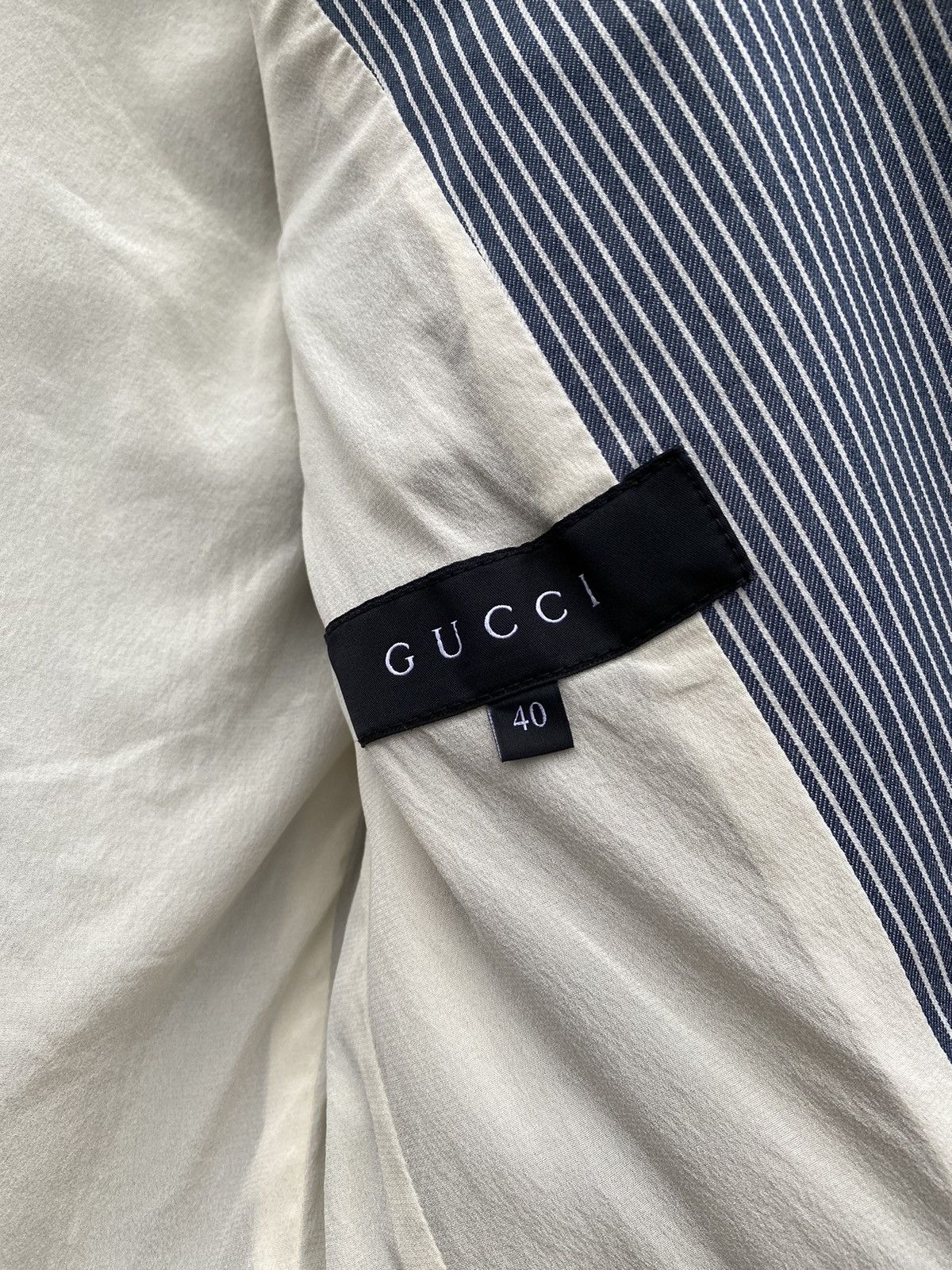 Gucci Gucci stripped blazer jacket size 40 made in italy Size S / US 4 / IT 40 - 17 Thumbnail
