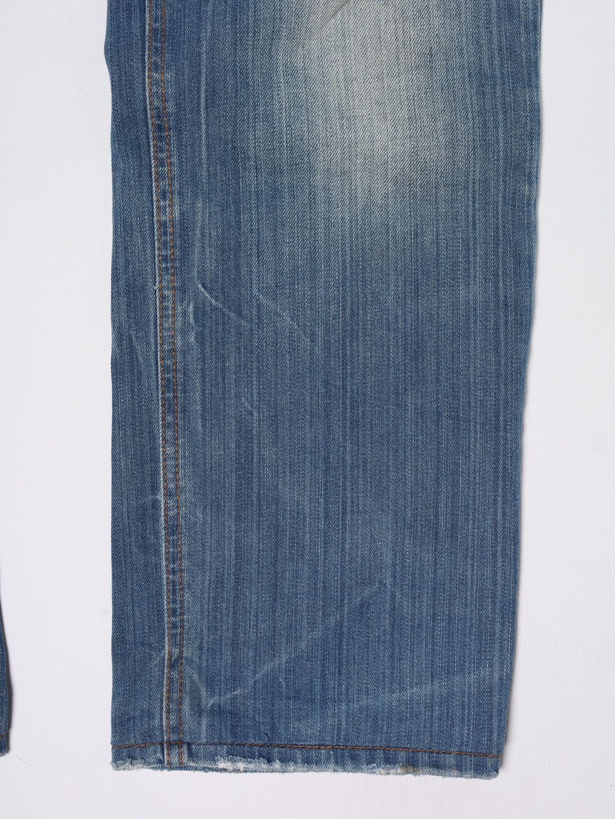 Dolce & Gabbana Dolce Gabbana Fade Denim Pants Blue Jeans Metal Logo Washed Size US 34 / EU 50 - 6 Thumbnail