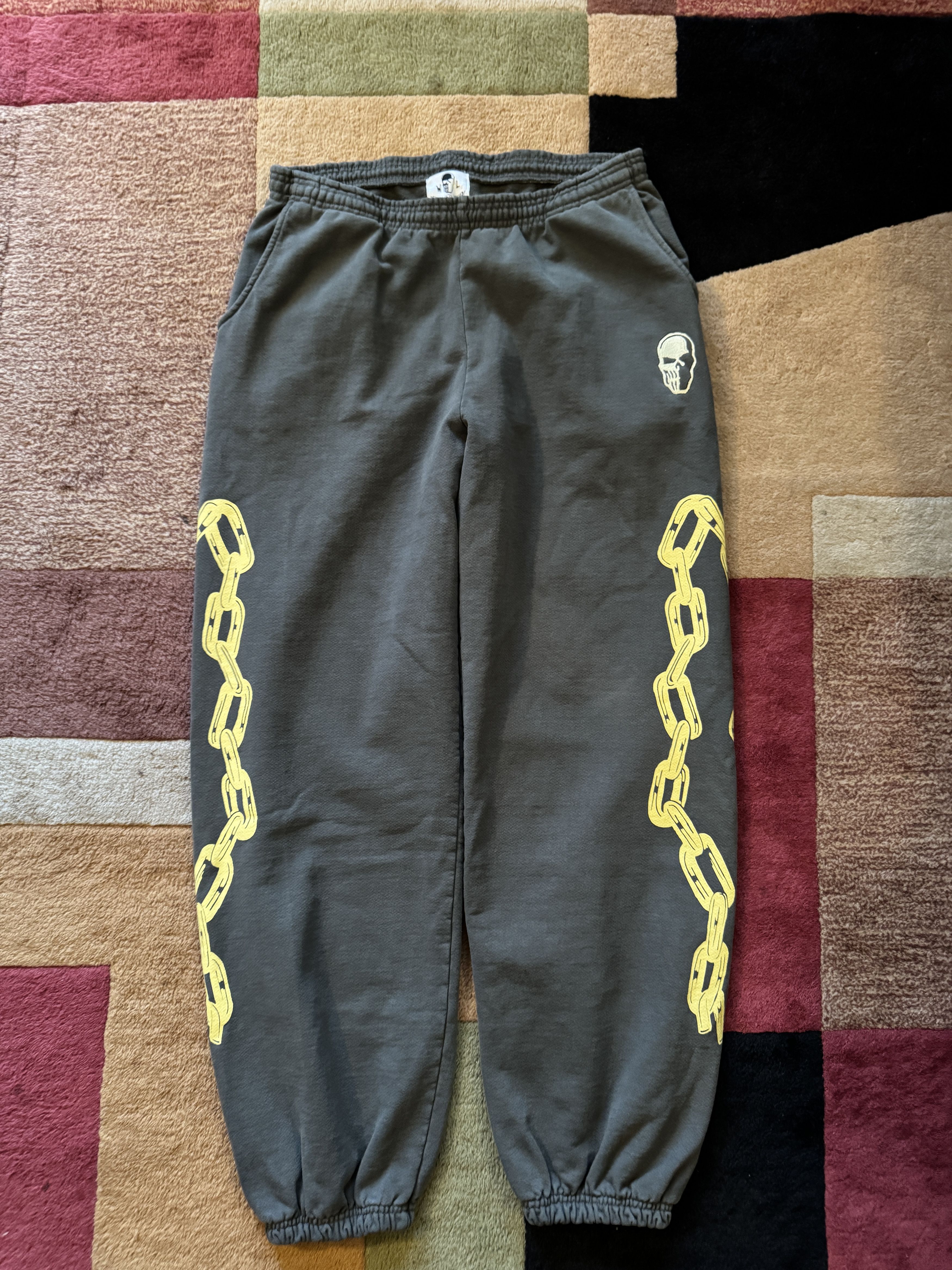 Warren Lotas Warren Lotas Chain Reaper Sweatpants Charcoal XL Size US 38 / EU 54 - 1 Thumbnail