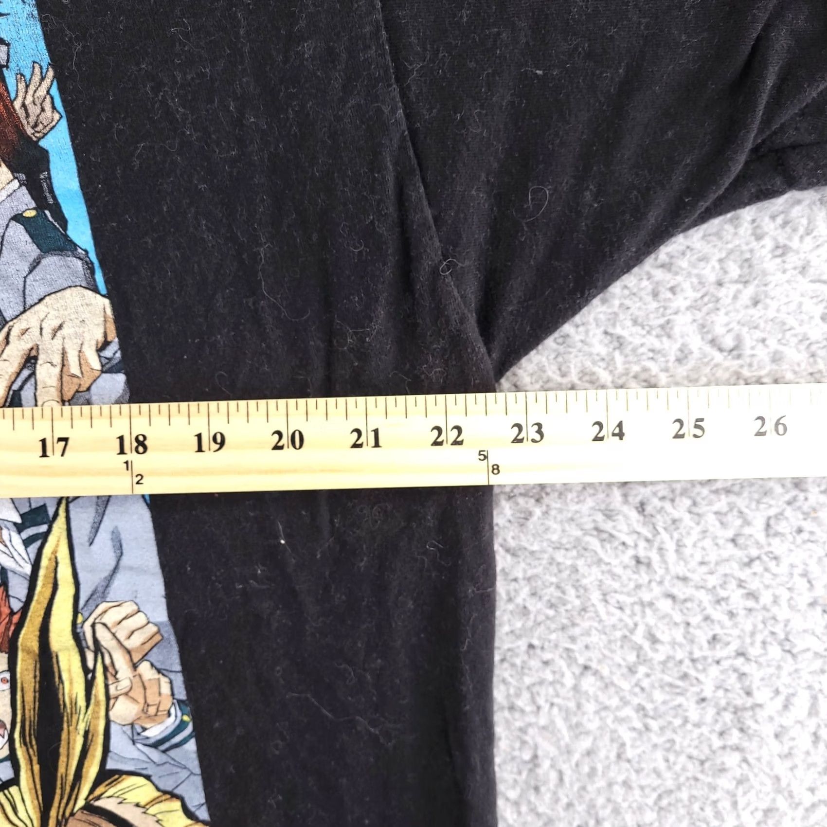Vintage Funimation My Hero Academia T Shirt Mens XL Black Graphic Short Sleeve Logo Official Size US XL / EU 56 / 4 - 6 Thumbnail