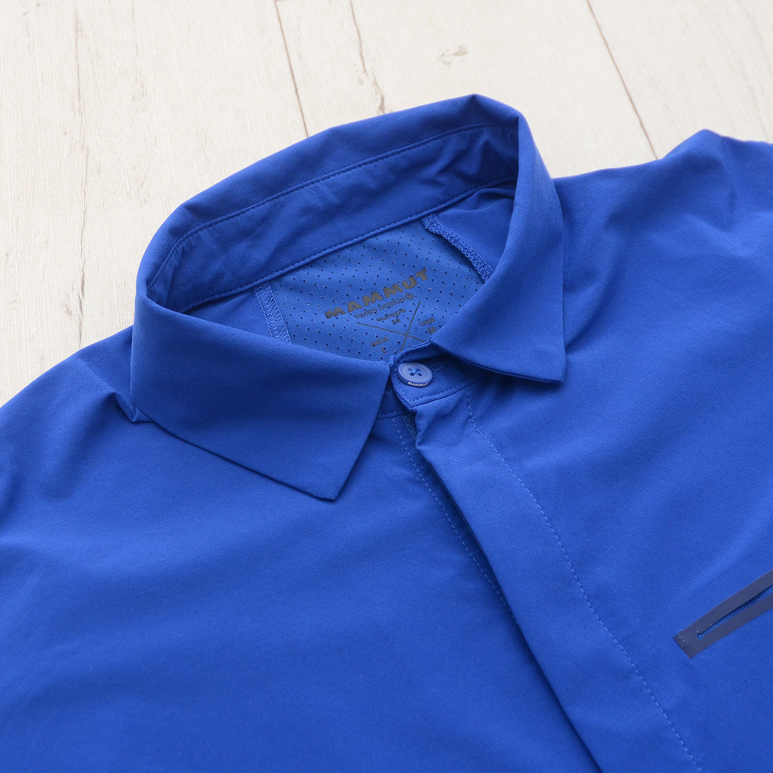 Mammut MAMMUT Crashiano Shirt SS19 Bright Blue Lightweight Outdoor Size US M / EU 48-50 / 2 - 9 Thumbnail
