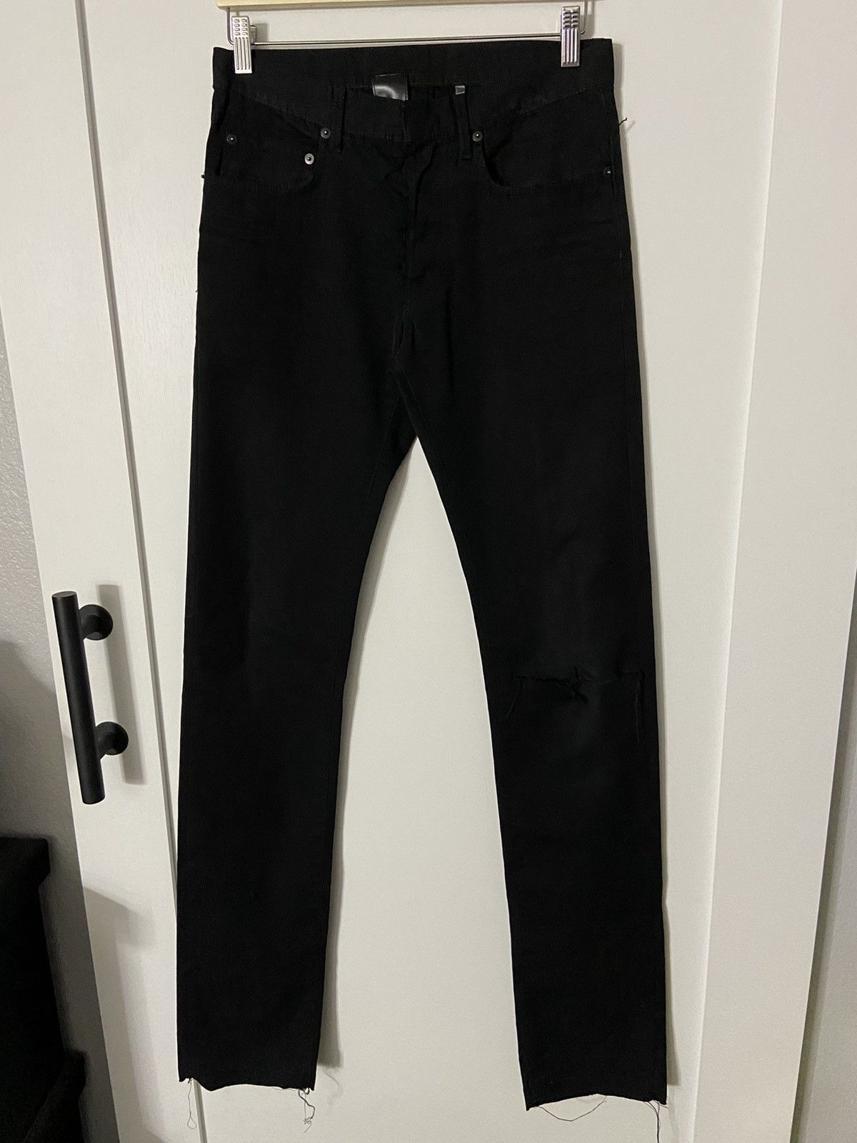 Dior Dior Homme AW04 'victim of the crime” whiskered pants | Grailed