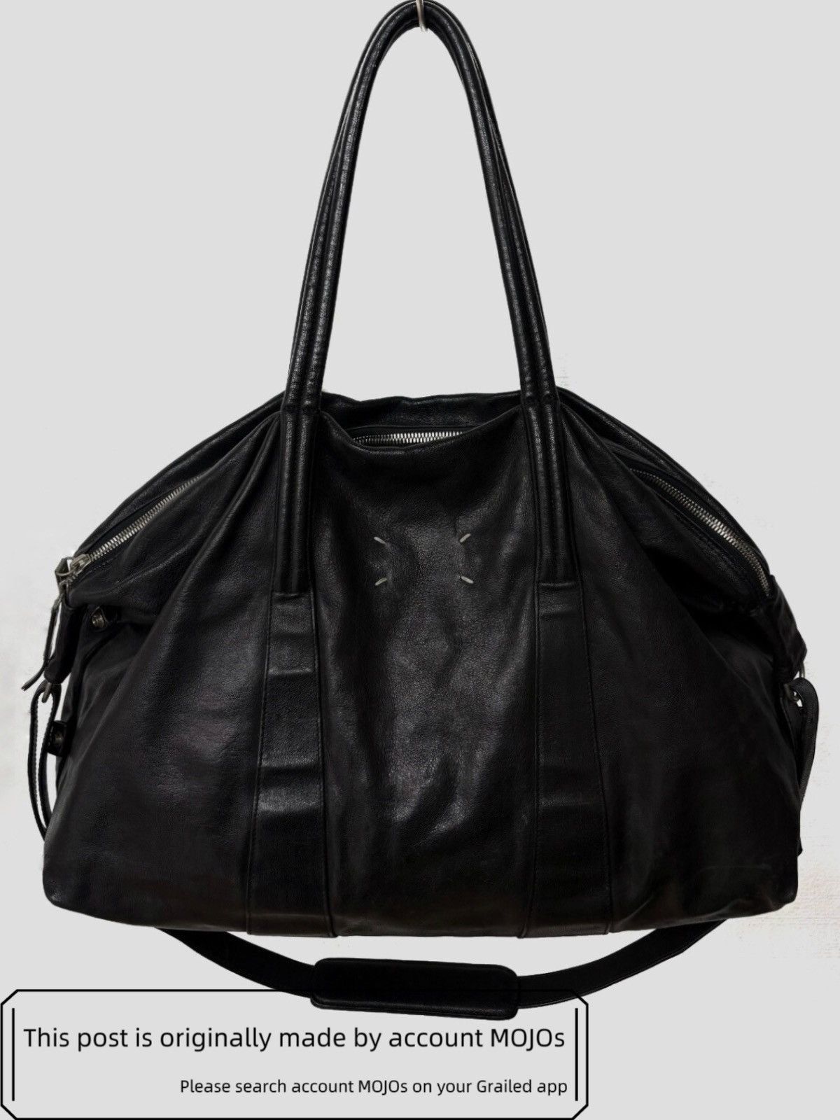 Maison Margiela Maison Martin Margiela 2010s Black Travel Bag