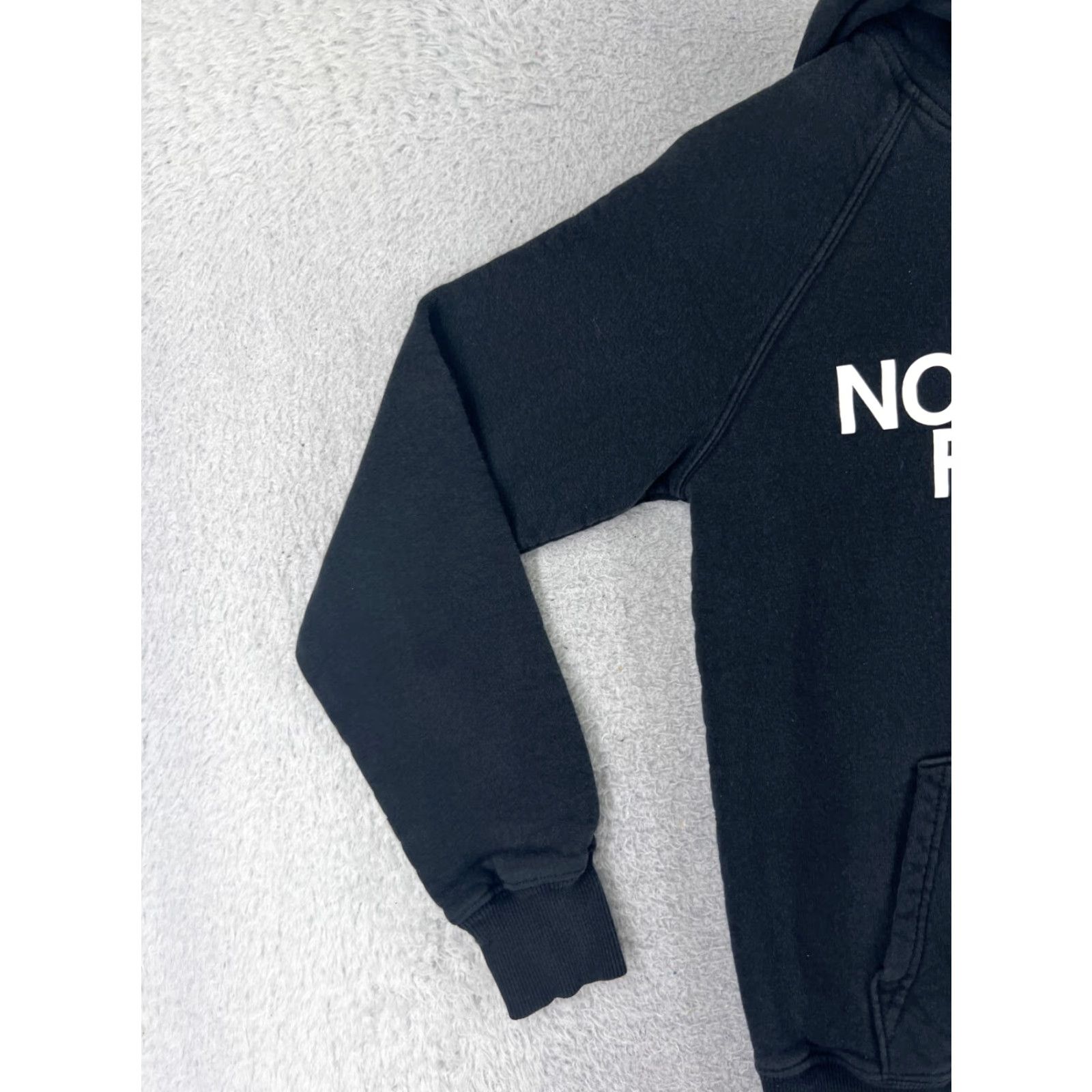 The North Face The North Face Hoodie Womens XS Black Cotton Blend Jersey Hooded Pullover - Casual, Classic, Sports Womens Size XS / US 0-2 / IT 36-38 - 7 Thumbnail