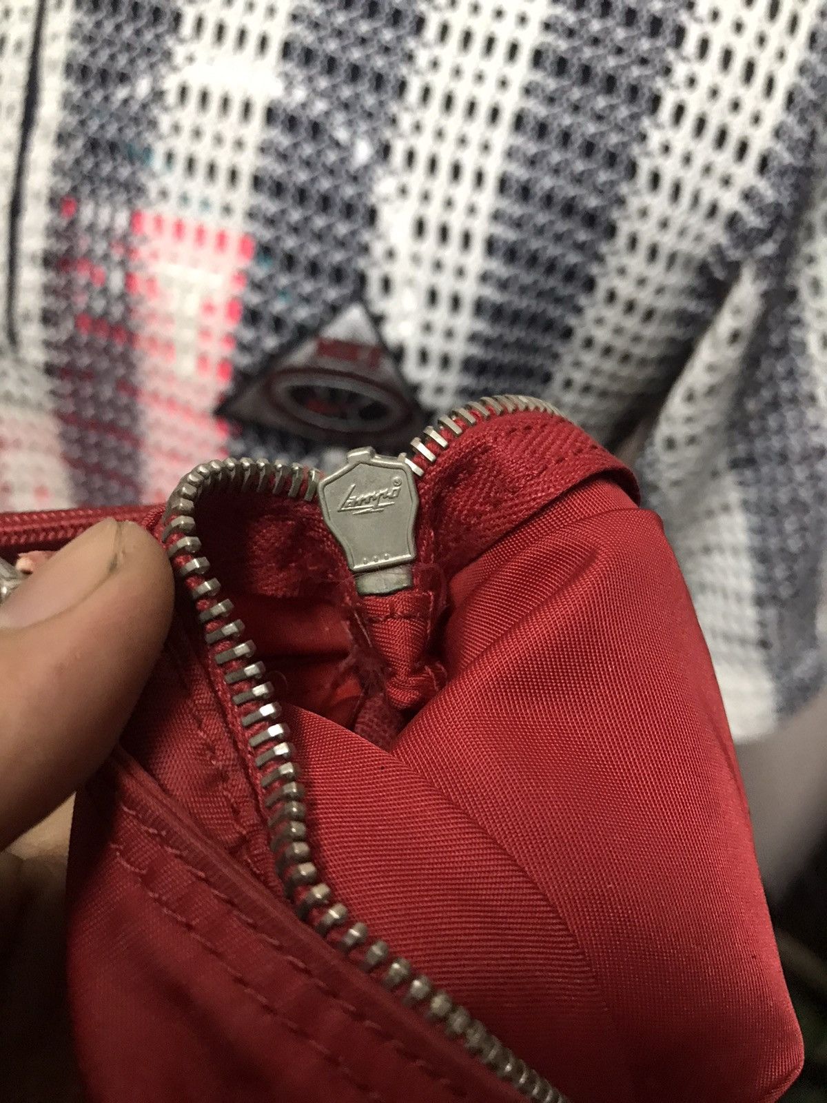 Prada × Vintage Authenrtic Prada Red Shoulder Size ONE SIZE - 4 Thumbnail