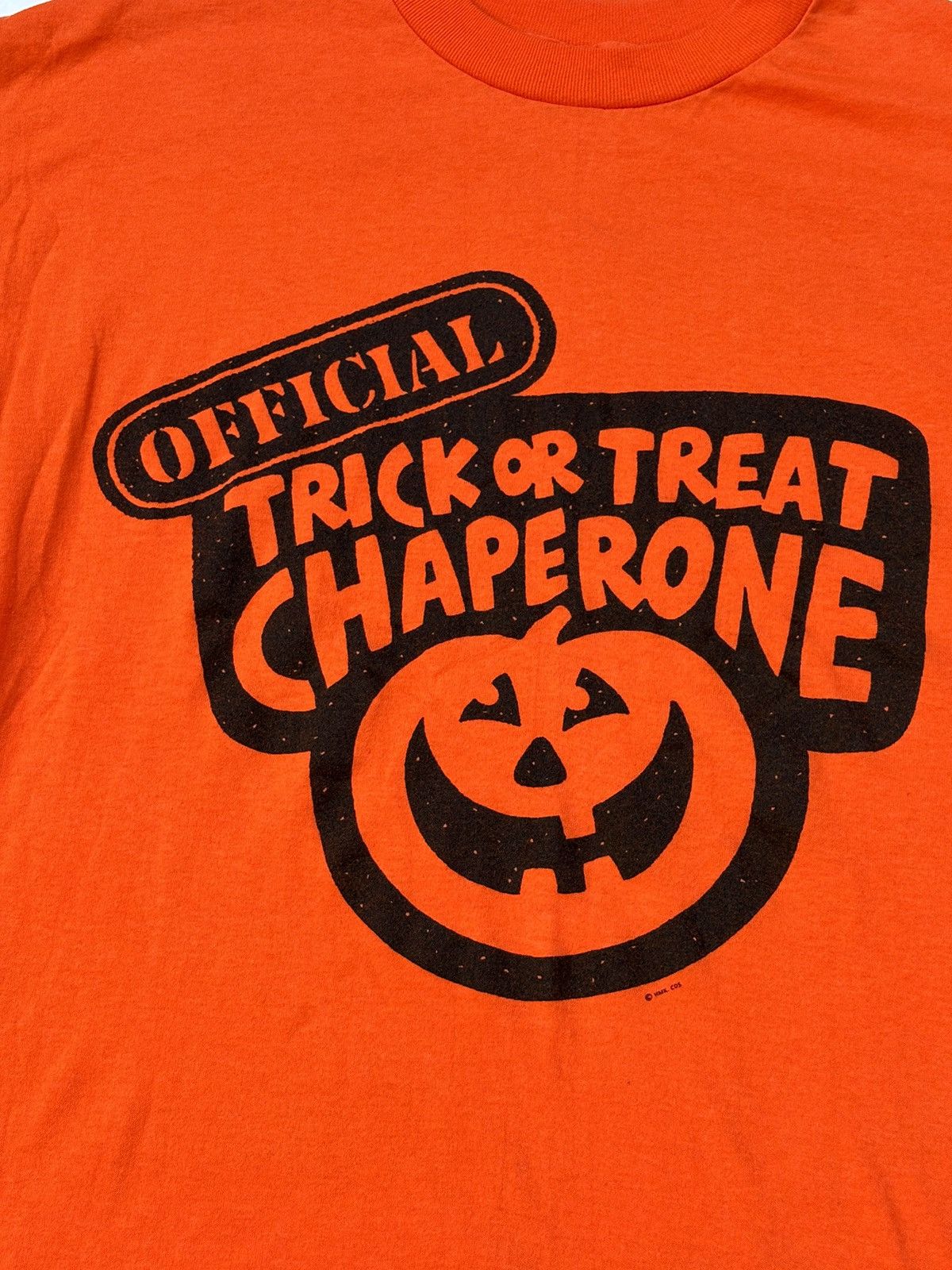 Other × Vintage Single Stitch ‘Official Trick or Treat Chaperone’ Tee Shirt Size US M / EU 48-50 / 2 - 2 Thumbnail