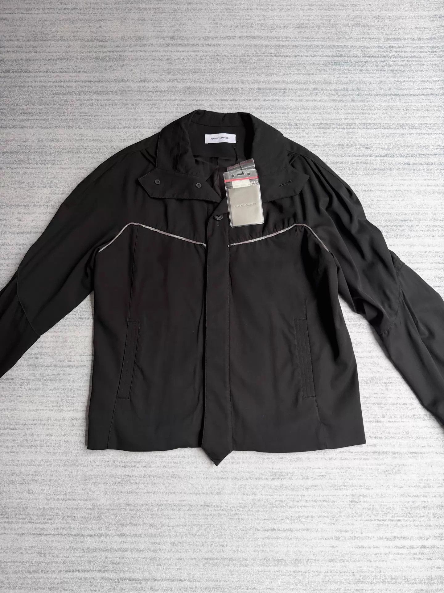 Kiko Kostadinov Kiko Kostadinov Men's K-Dart Workwear Jacket Black 46 Size US S / EU 44-46 / 1 - 2 Thumbnail