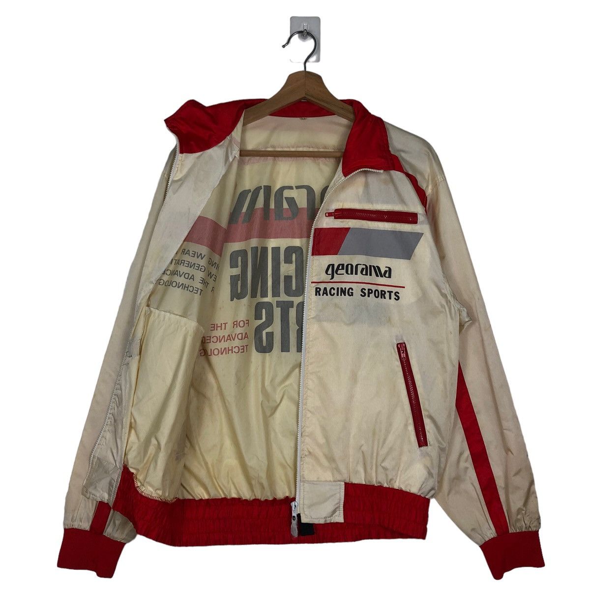 Hein Gericke 🔥90’s Rare Vintage Bomber Jacket Georama Racing Sports USA Size US L / EU 52-54 / 3 - 8 Thumbnail