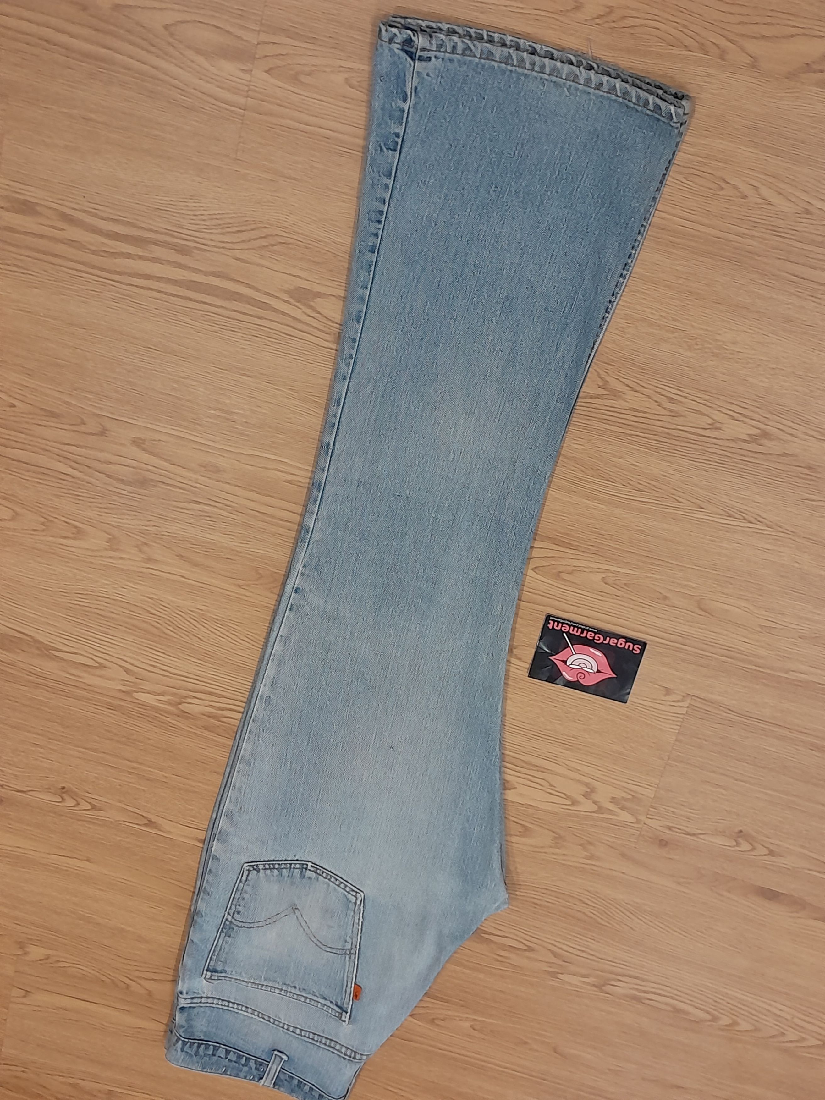 Levi's Levis 646 Bell Bottom Flare Bootcut TALON Orange Tab Jeans Size US 30 / EU 46 - 22 Thumbnail