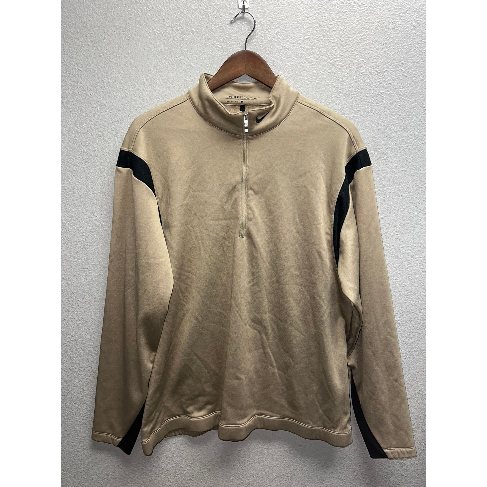 Nike Nike Golf 1/4 Zip Jacket Golfing Gold Therma-Fit Active L Size US L / EU 52-54 / 3 - 1 Thumbnail