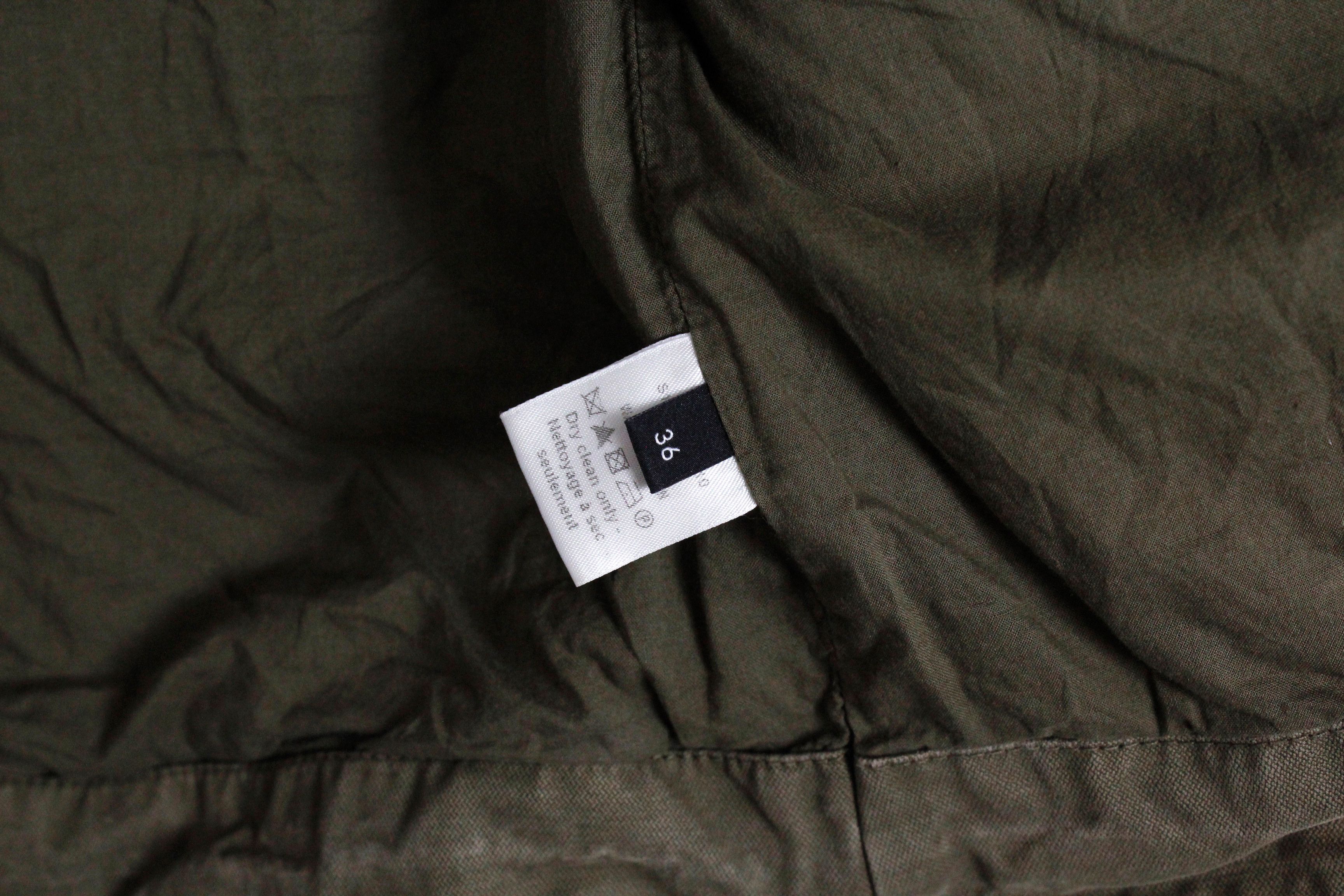 Joseph Joseph Perfeto Washed Cotton Moto Biker Jacket 36 Size M / US 6-8 / IT 42-44 - 9 Thumbnail