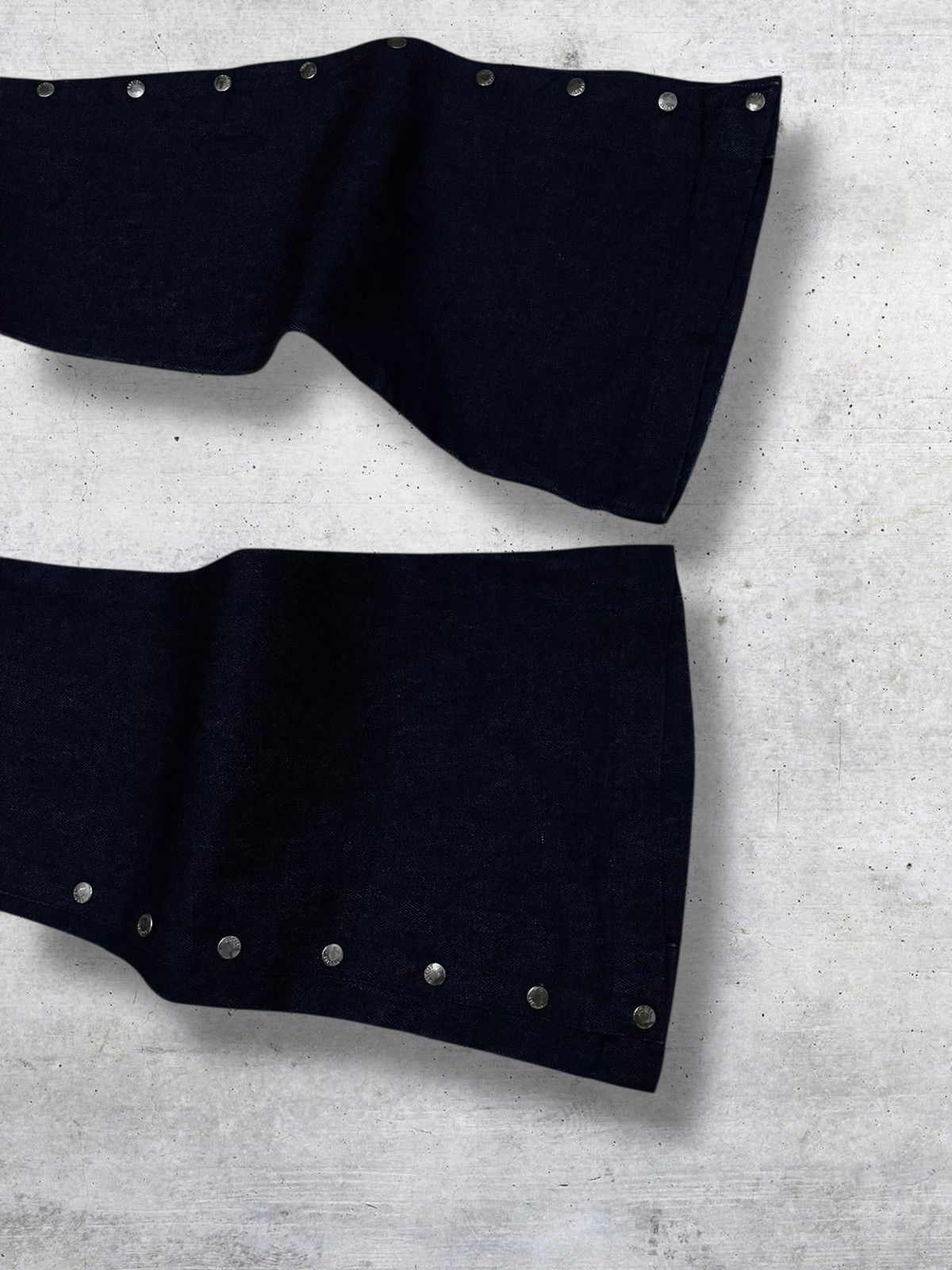 Tornado Mart VINTAGE EGOITS CRAFTE JAPAN DESIGNER 90S FLARED BUTTON DENIM Size US 28 / EU 44 - 5 Thumbnail
