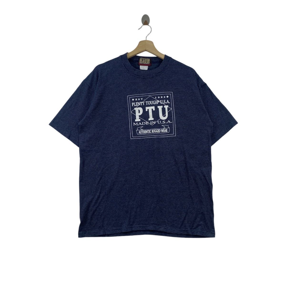 Vintage Vintage PLENTY TOUGH USA Authentic Rugged Wear Brand Print Size US M / EU 48-50 / 2 - 1 Thumbnail
