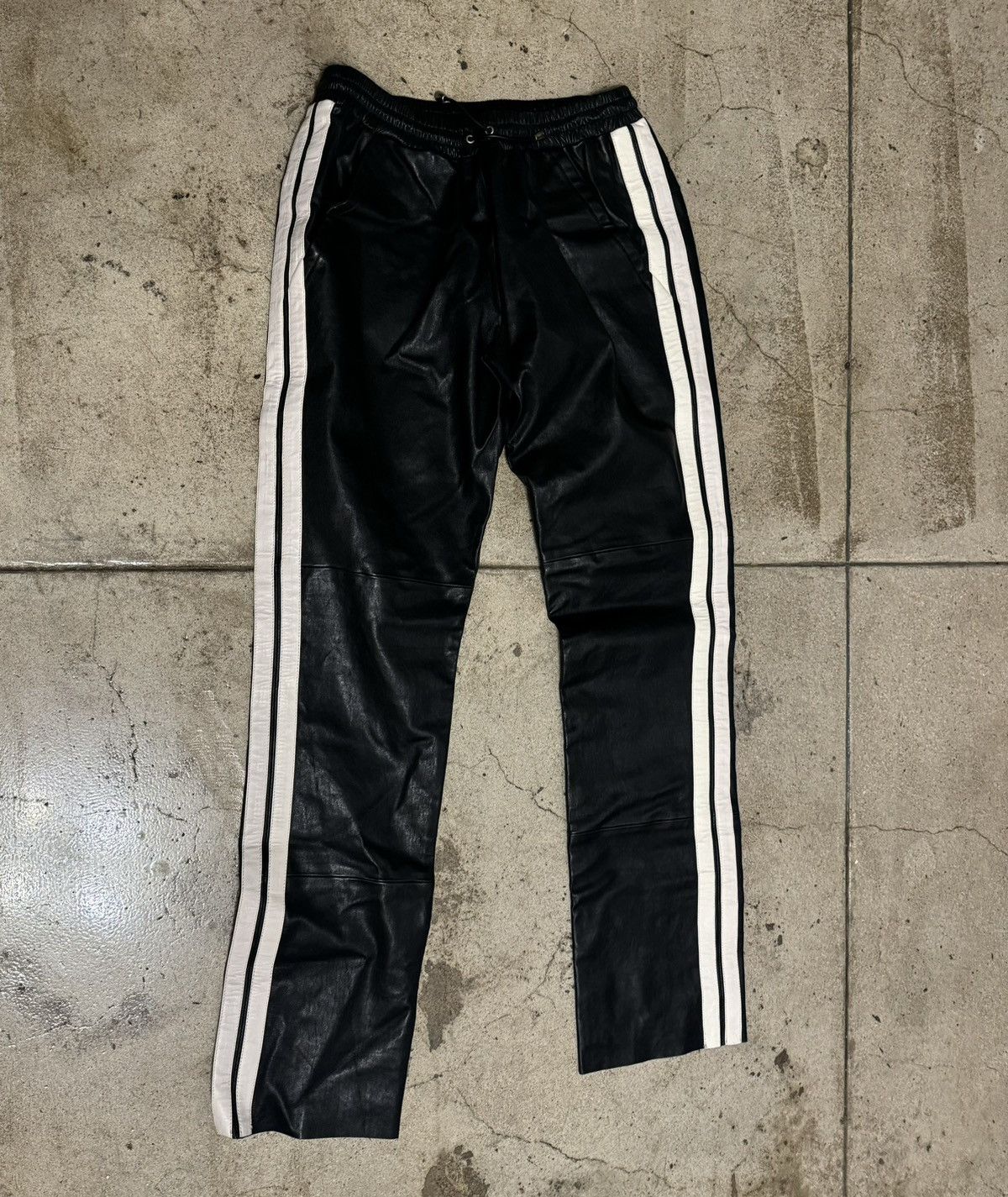 Vlone Sample Vlone Runway Leather Pants | Grailed
