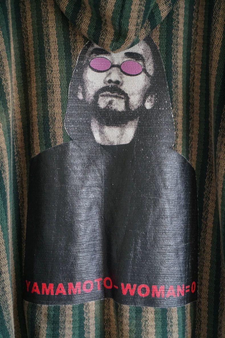 Yohji Yamamoto Yohji Yamamoto Yohji Yamamoto Oversized Graphic Hooded Swe Size US M / EU 48-50 / 2 - 3 Thumbnail