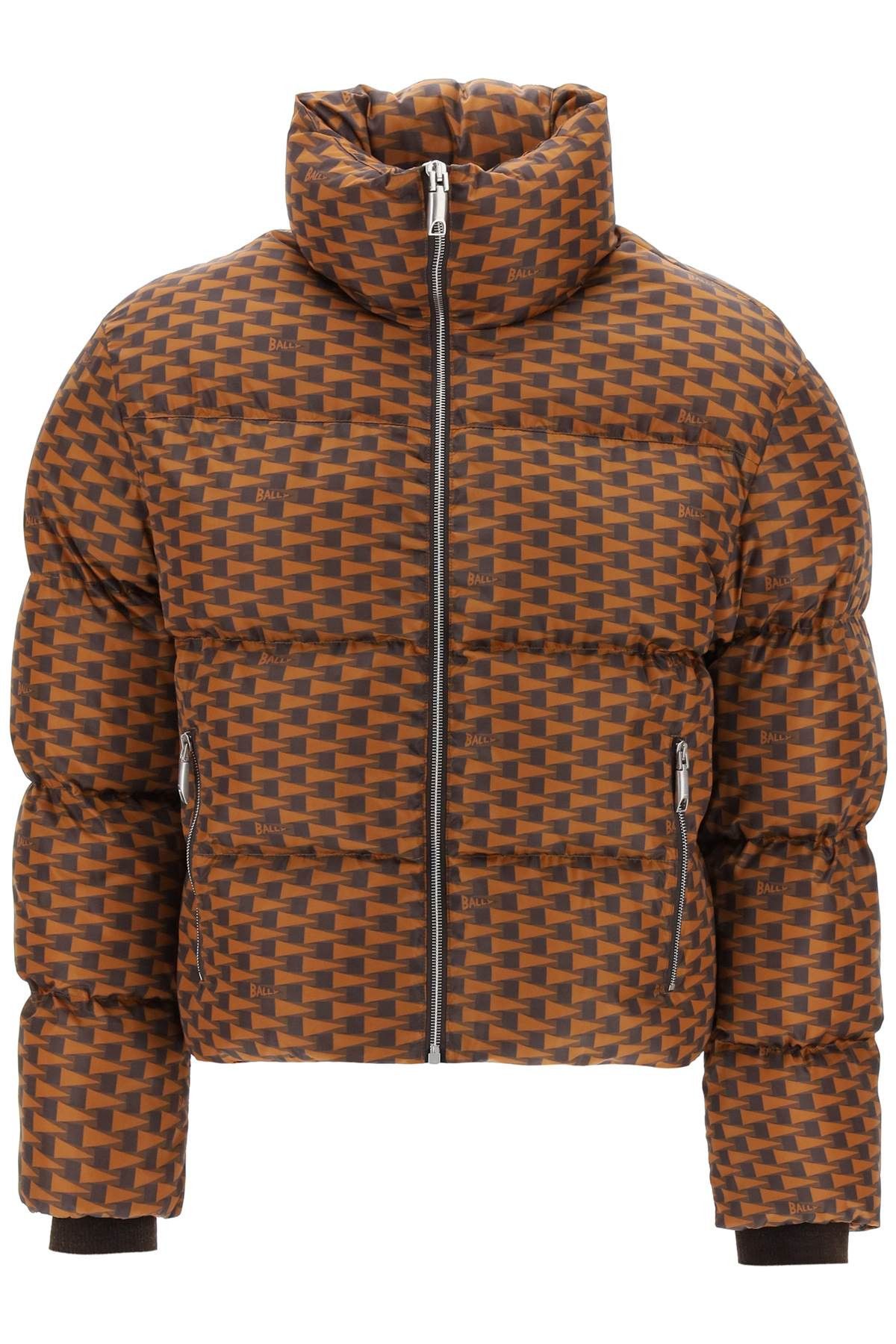 Bally Bally short puffer jacket with pennant motif | Grailed