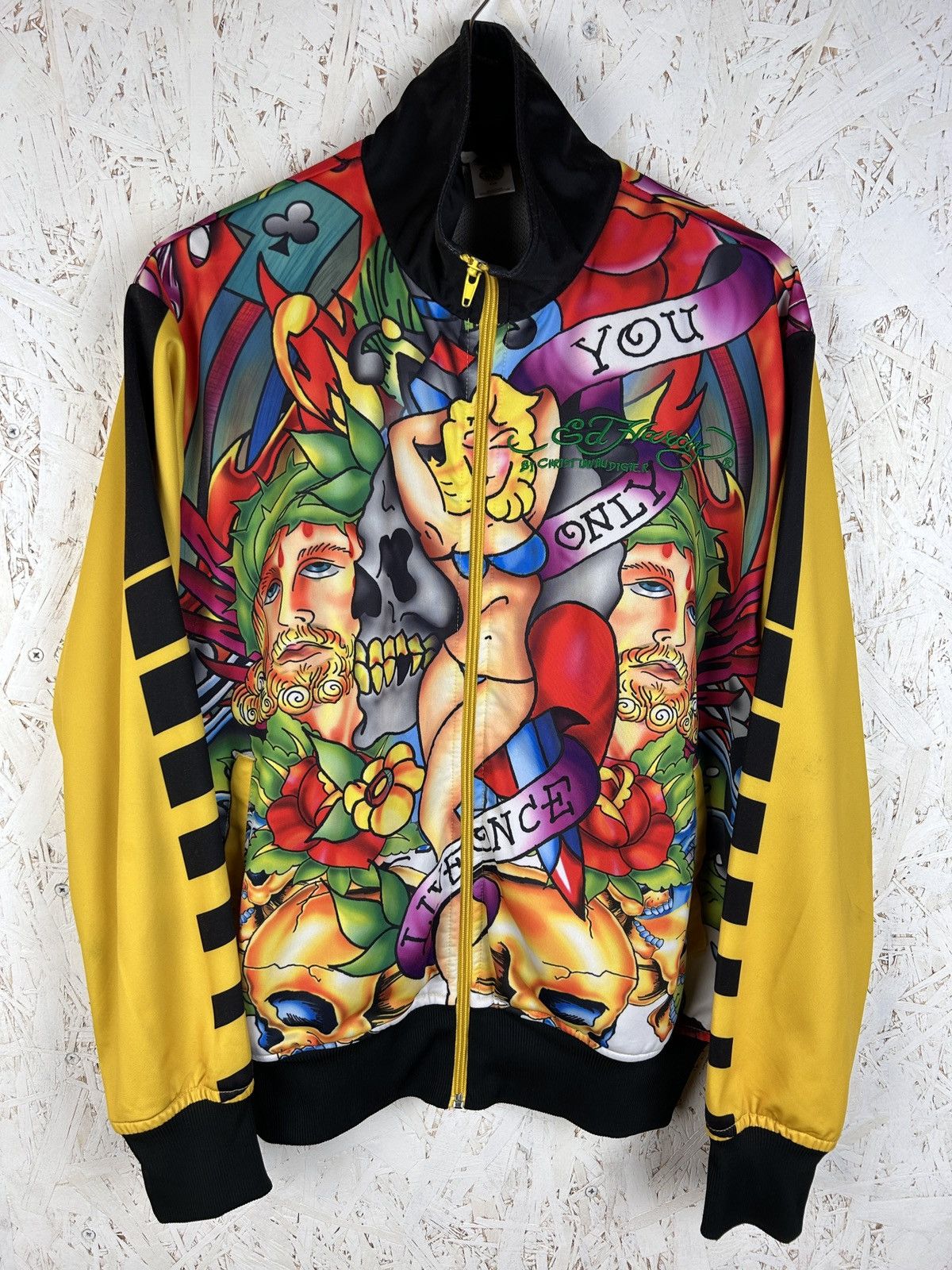 Vintage Ed Hardy Christian Audigier Sexy Girl Track Jacket