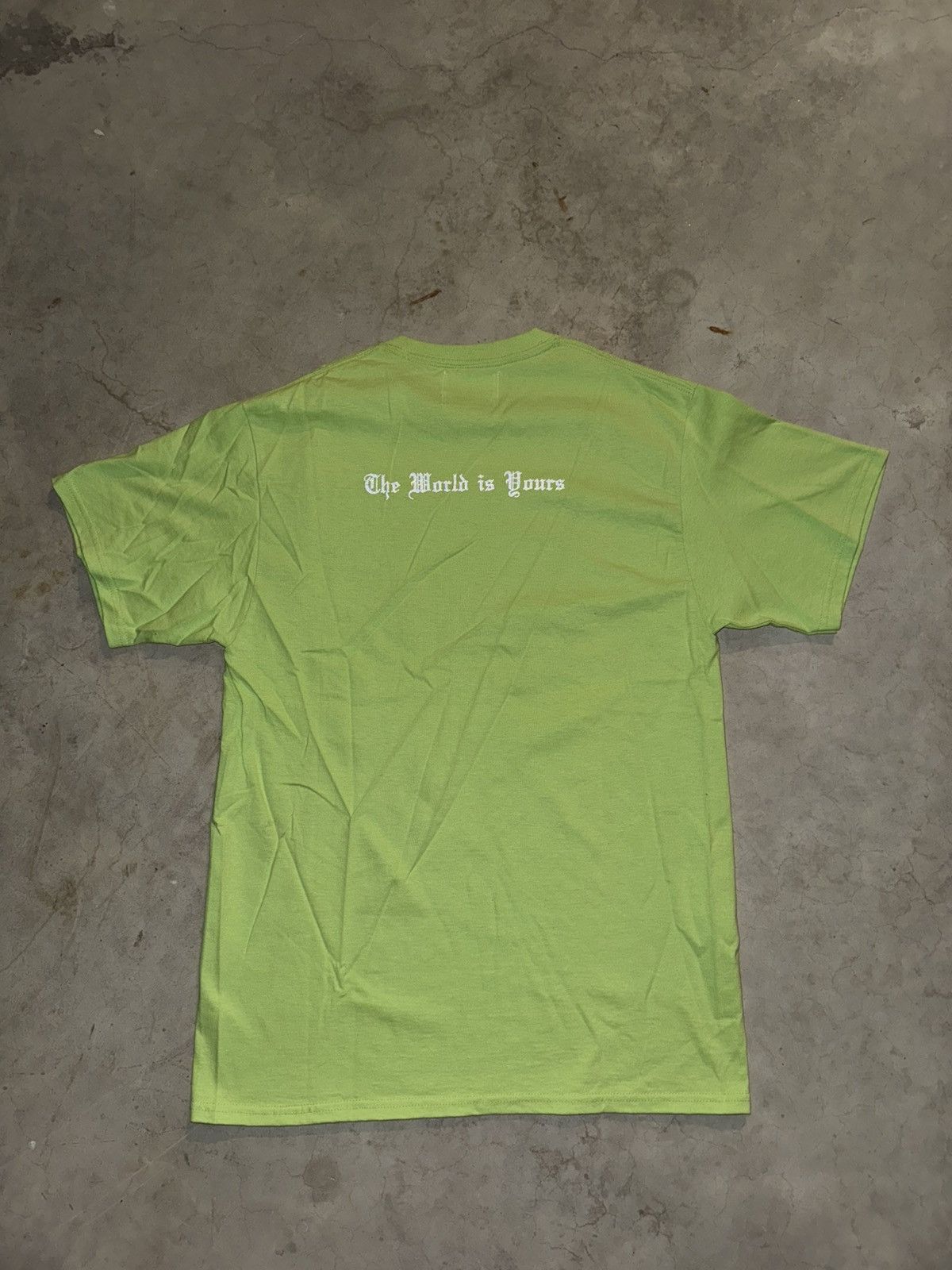 Awake NY Awake NY The World is Yours Tee Neon Green Size US M / EU 48-50 / 2 - 3 Thumbnail