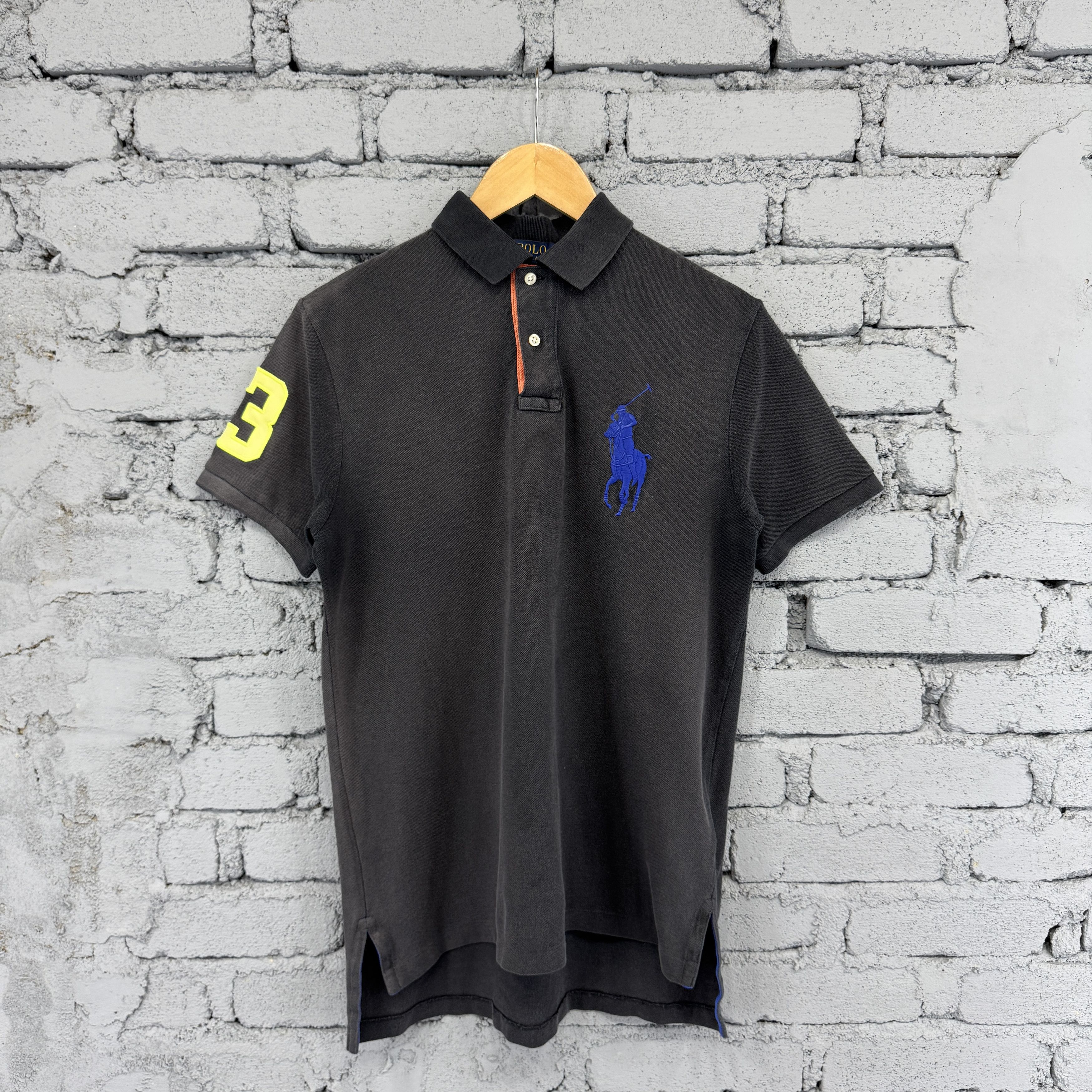 Polo Ralph Lauren Polo Ralph Lauren Big Pony Blue Embroidered Sunfaded Size US M / EU 48-50 / 2 - 1 Thumbnail