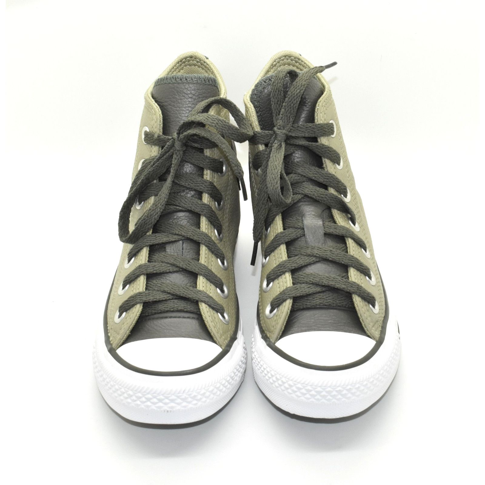 Converse NWOB CONVERSE ALL STAR Leather Green A06571 Hi Top Shoes 6.5 Size US 6.5 / IT 36.5 - 3 Thumbnail