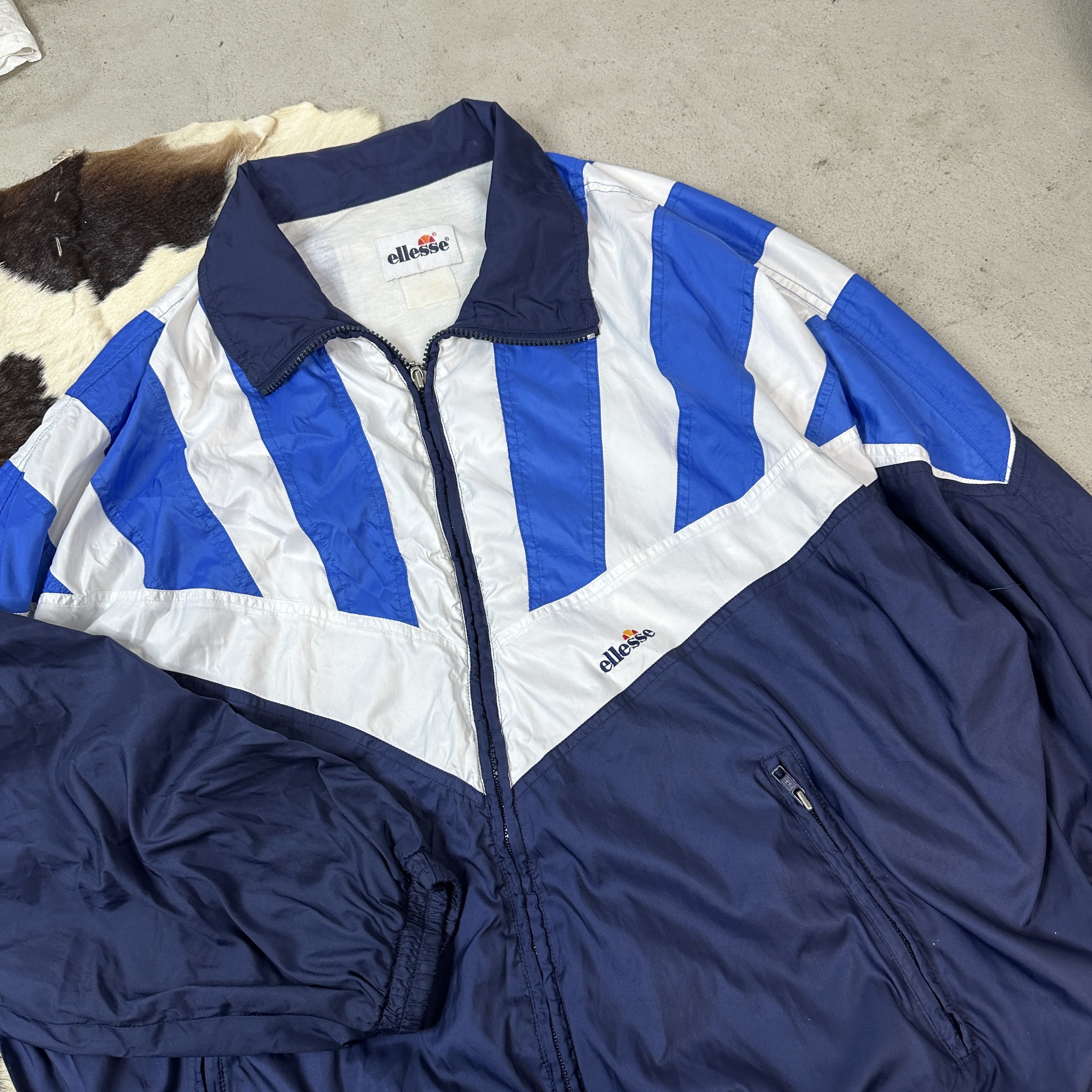 Ellesse × Vintage Vintage Ellesse 90s Windbreaker Jacket Size US XL / EU 56 / 4 - 3 Thumbnail