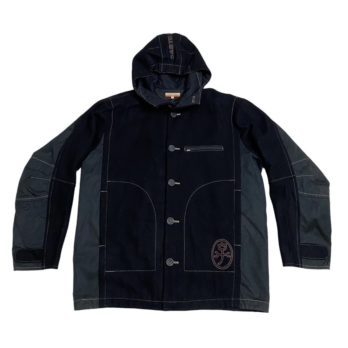 Jean Charles De Castelbajac Castelbajac hoodie button jacket Size US L / EU 52-54 / 3 - 6 Thumbnail