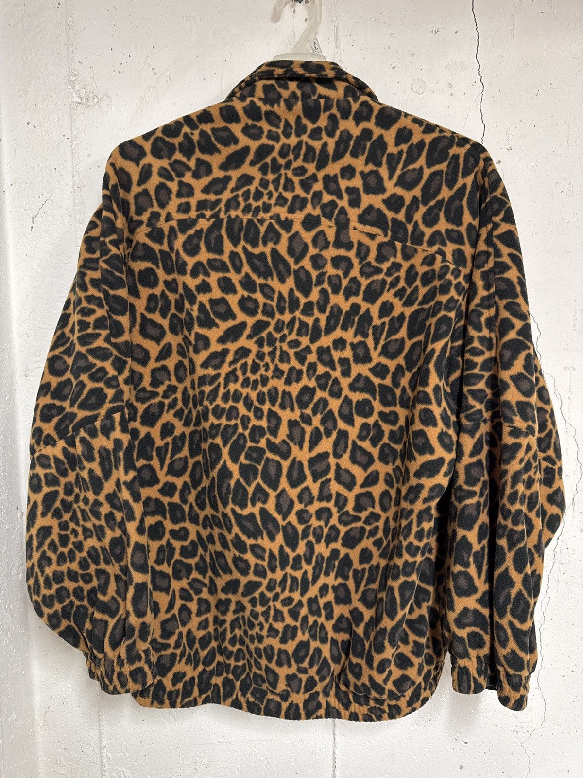 Balenciaga Balenciaga leopard zip up fleece sweater L Size US XL / EU 56 / 4 - 3 Thumbnail