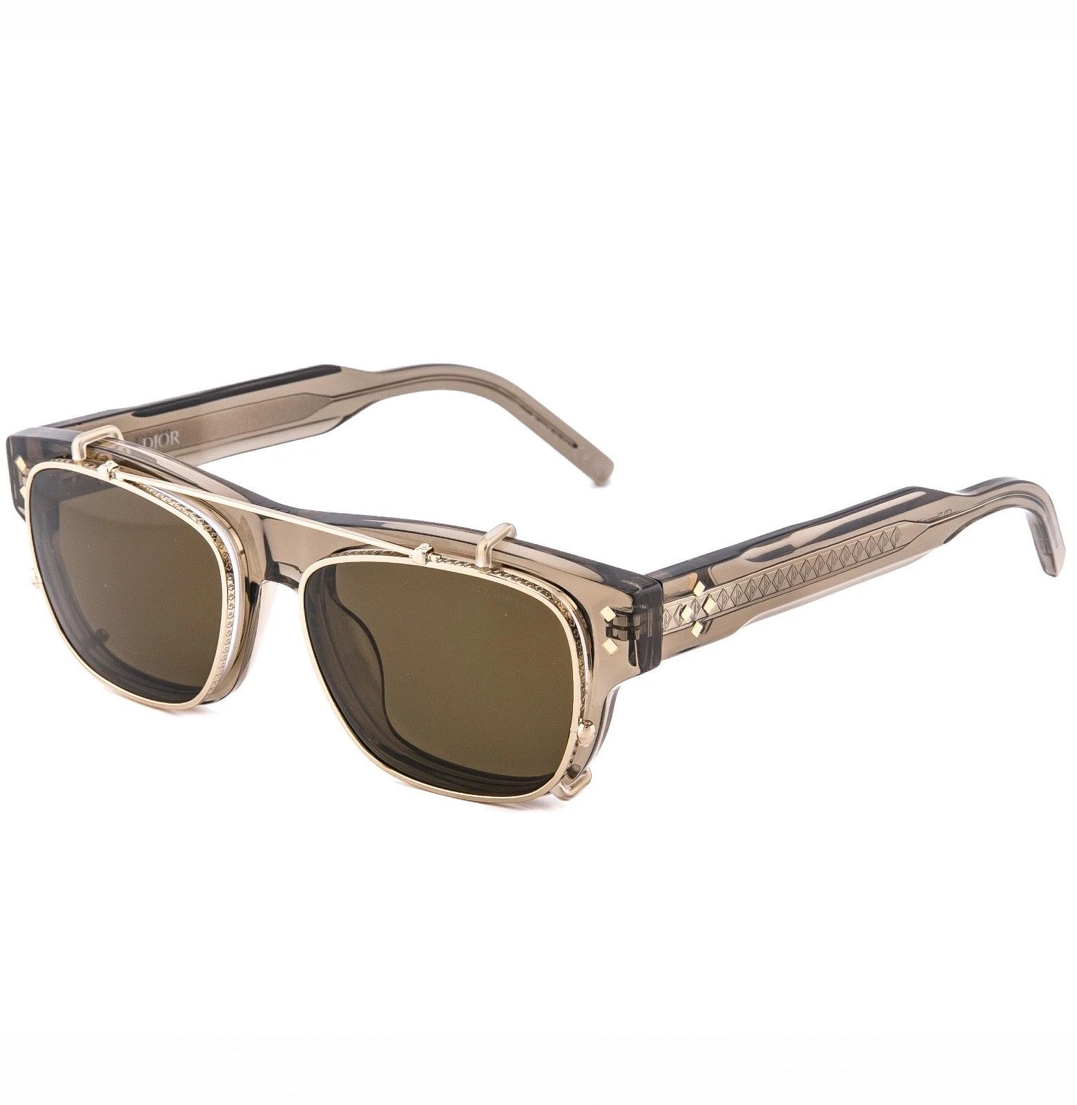 Christian Dior Monsieur CHRISTIAN DIOR CD DIAMONDO S10I Brown Sunglasses DM40158I Size ONE SIZE - 3 Thumbnail