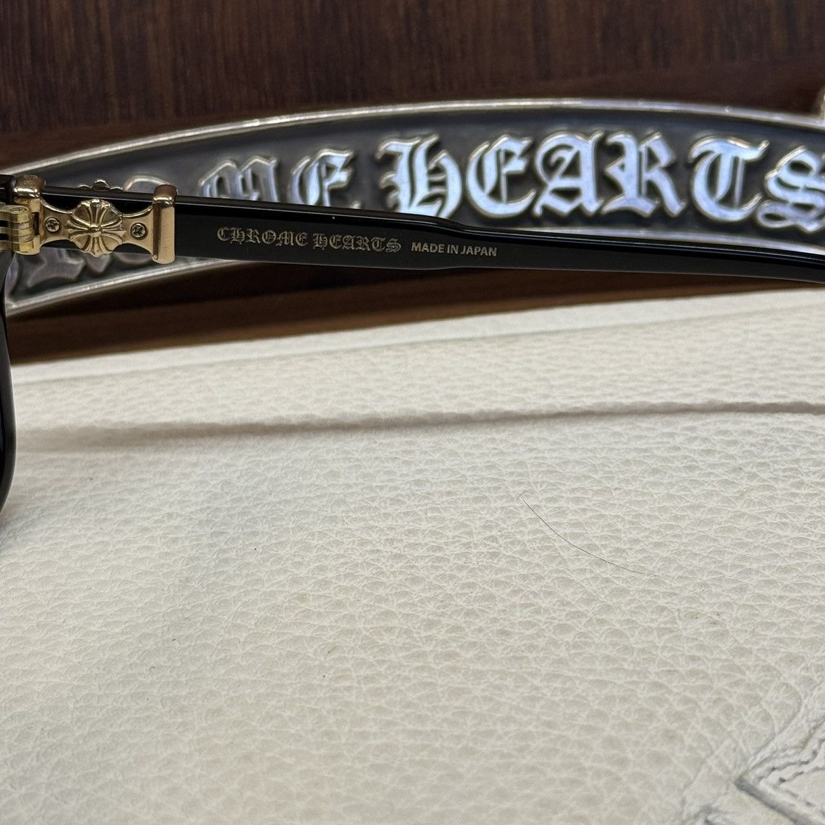 Chrome Hearts Chrome Hearts Cox Ucker Glasses Size ONE SIZE - 8 Thumbnail