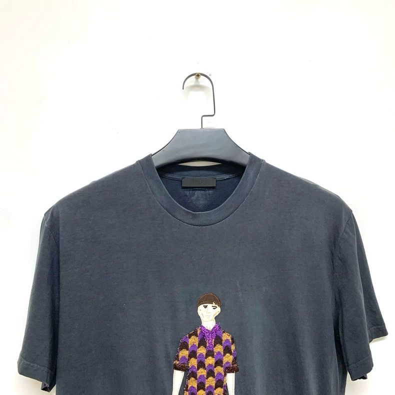 Prada Prada Casual chest printed short sleeves 2501-Nextarrow Size US XL / EU 56 / 4 - 5 Thumbnail