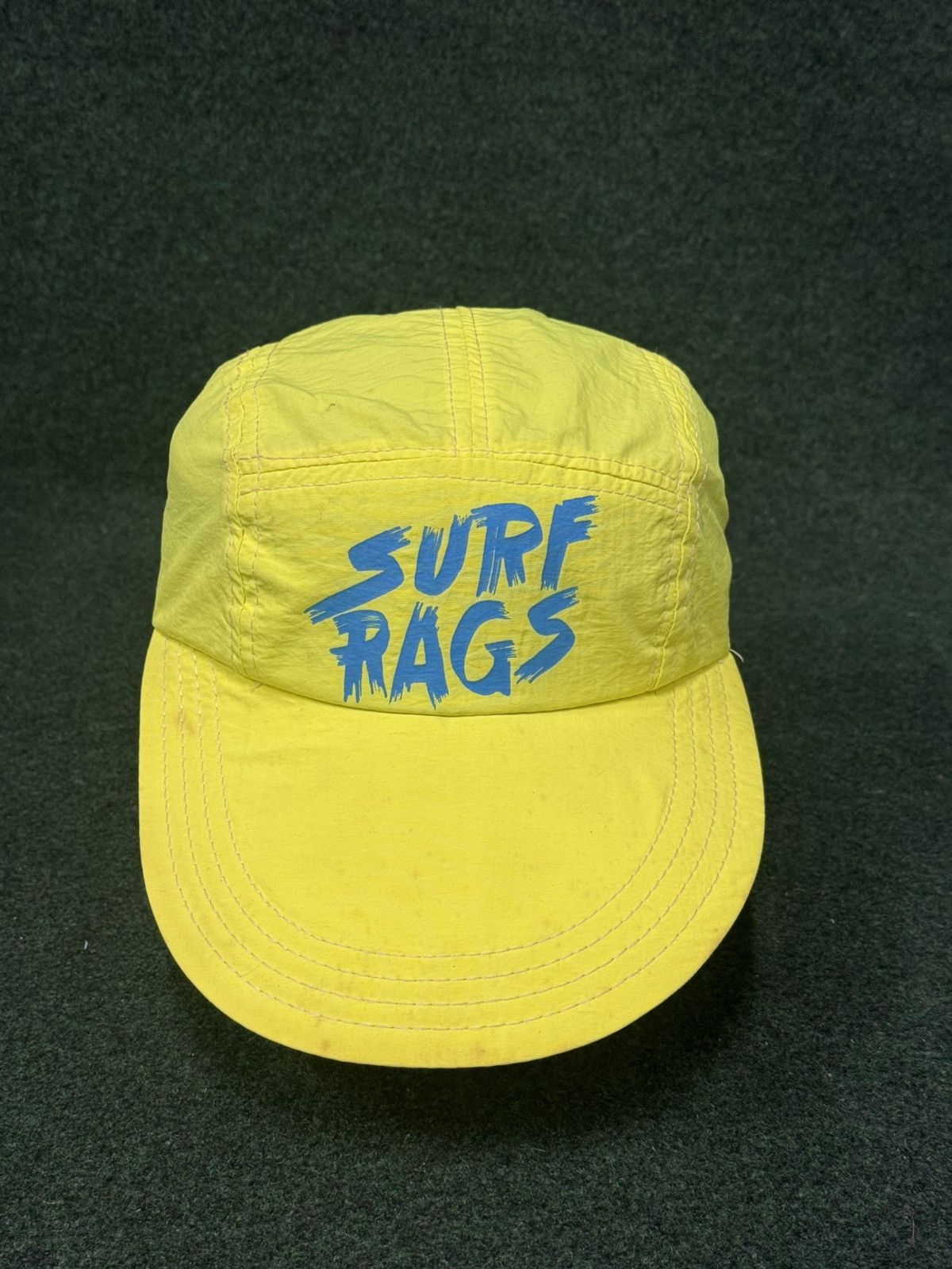 Vintage Vintage Surf Rags Neon Hat Size ONE SIZE - 1 Thumbnail