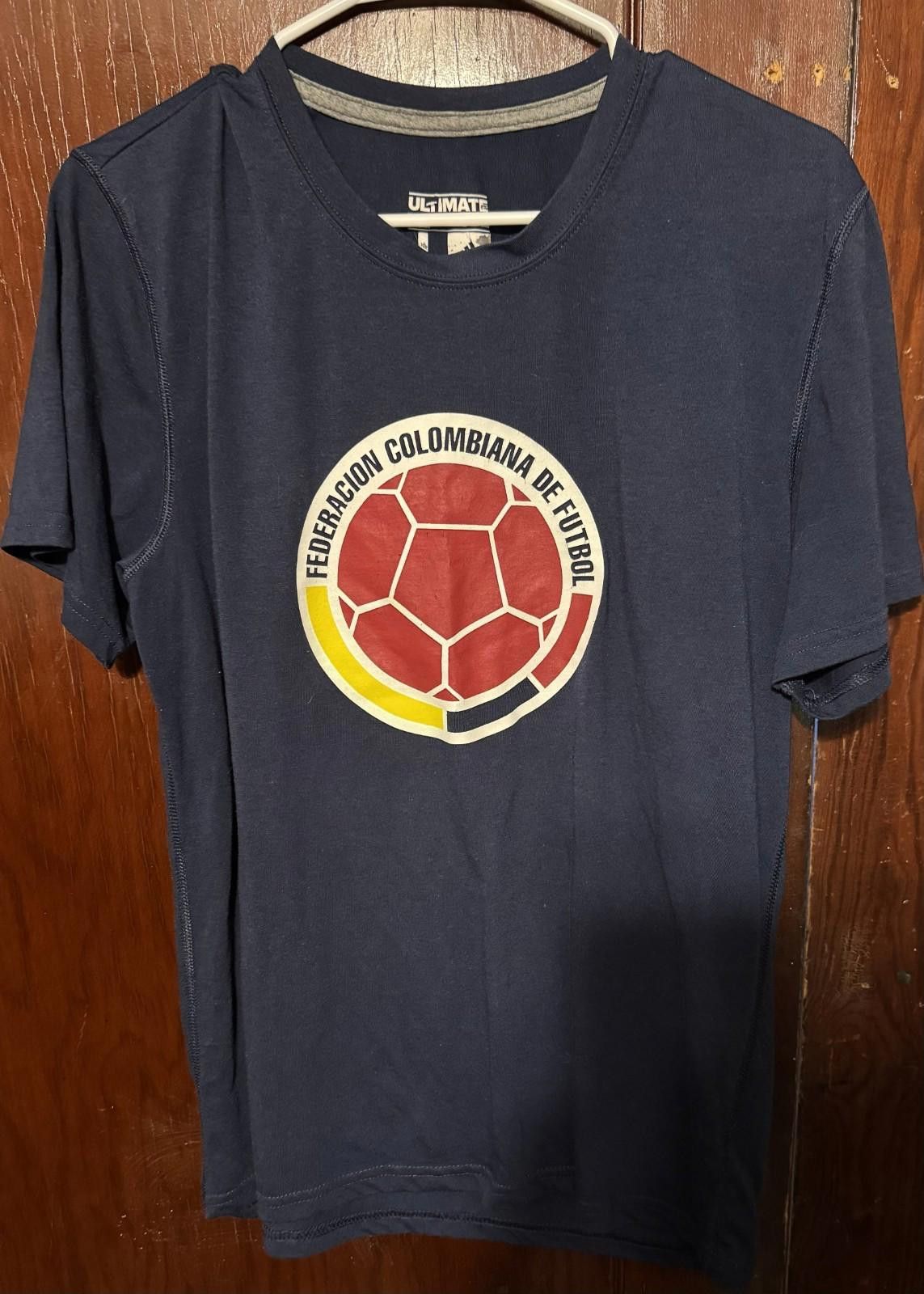 Adidas Colombia Soccer Adidas Tee Shirt Men's Size Large Blue Size ONE SIZE - 1 Thumbnail