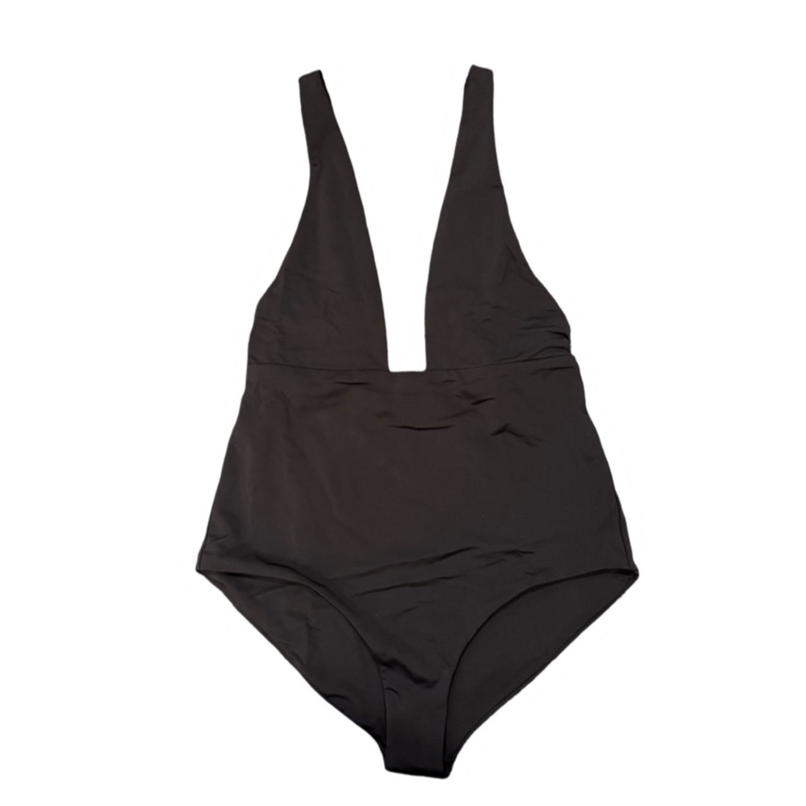 Mara Hoffman Mara Hoffman Standard Audrey Deep V One Piece Swimsuit Size ONE SIZE - 3 Thumbnail