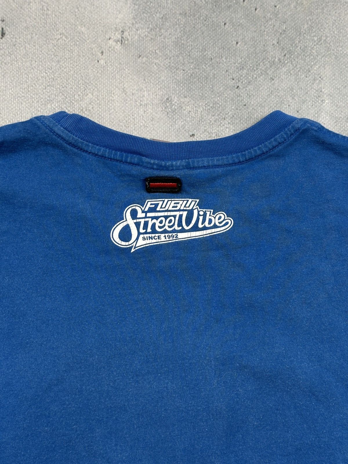 Fubu Fubu Street Vibe Graphic T Shirt Blue Y2K Hip Hop Vintage Size US S / EU 44-46 / 1 - 8 Thumbnail