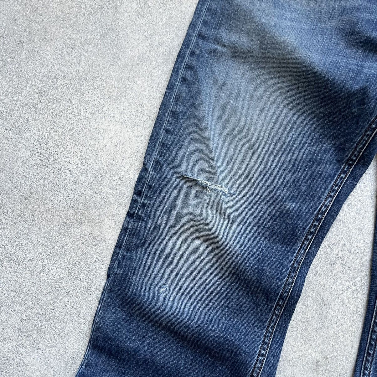 Stone Island STONE ISLAND Jeans Wash Blue Denim Vintage Y2k Affliction Size US 36 / EU 52 - 9 Thumbnail