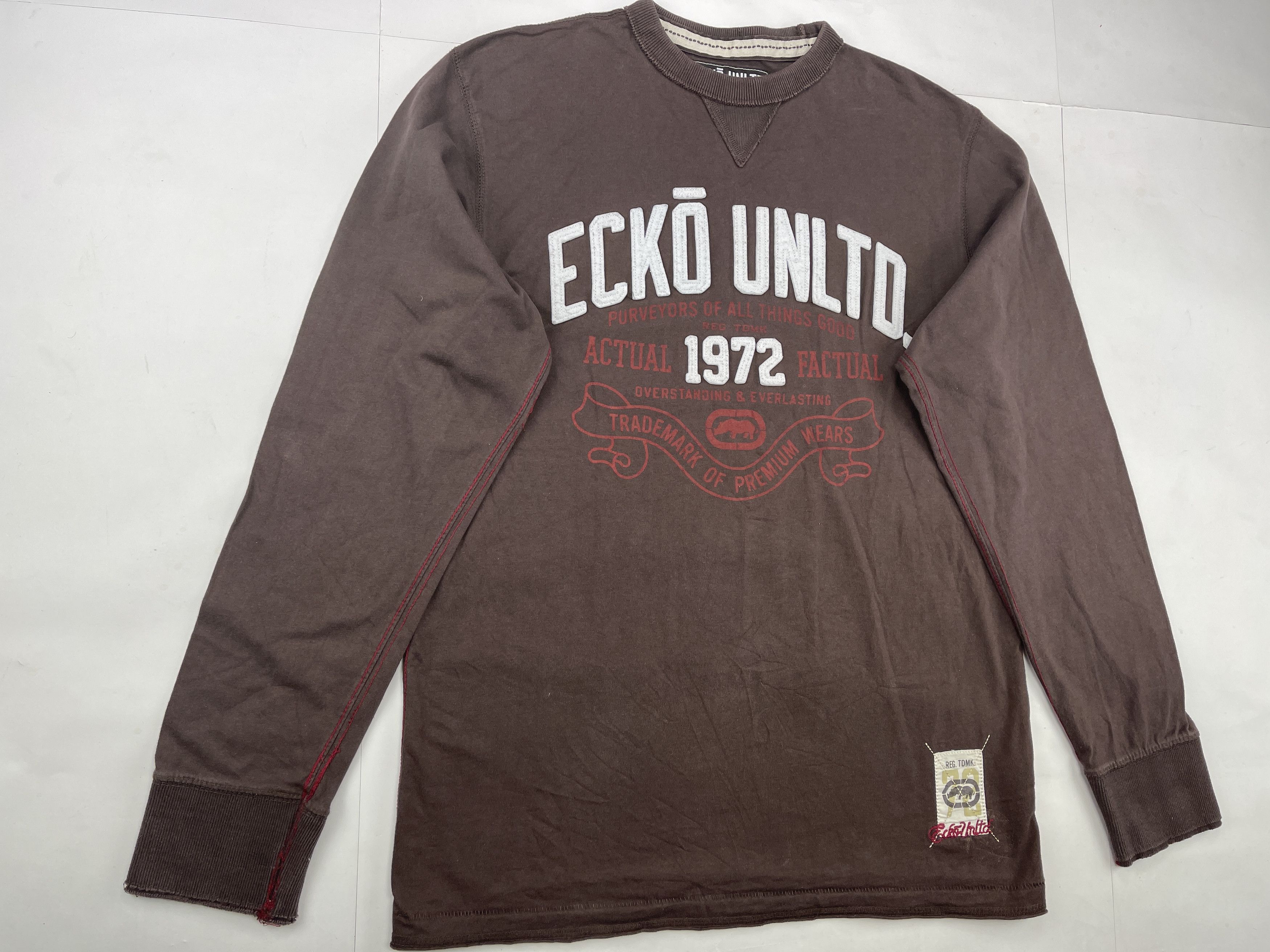 Ecko Unltd. ECKO UNLTD sweatshirt, vintage 90s hip hop, 1990s skater M Size US M / EU 48-50 / 2 - 2 Thumbnail