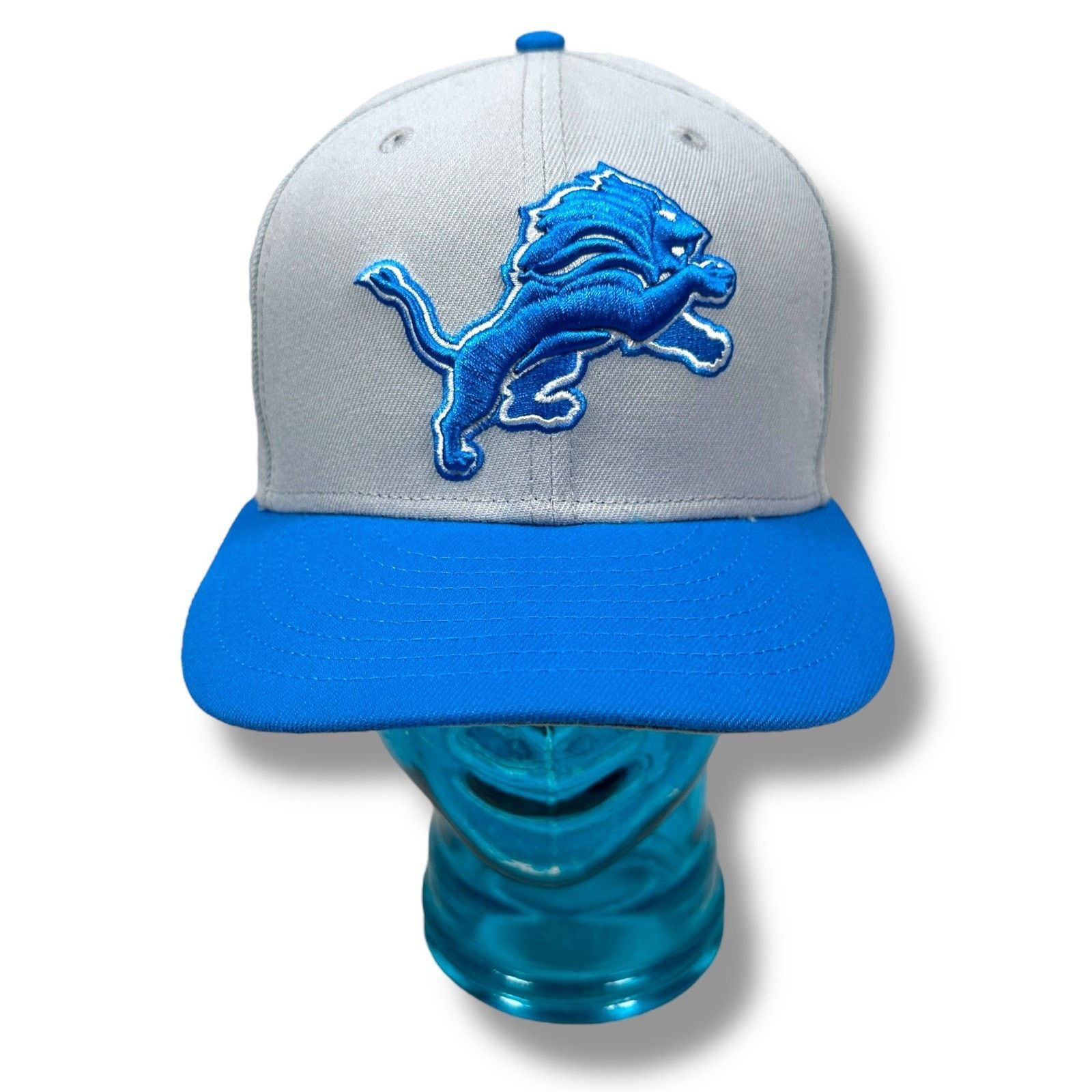 New Era New Era 59FIFTY NFL Scratch Fitted Hat Men’s 7 1/4 Gray Blue Size ONE SIZE - 1 Thumbnail