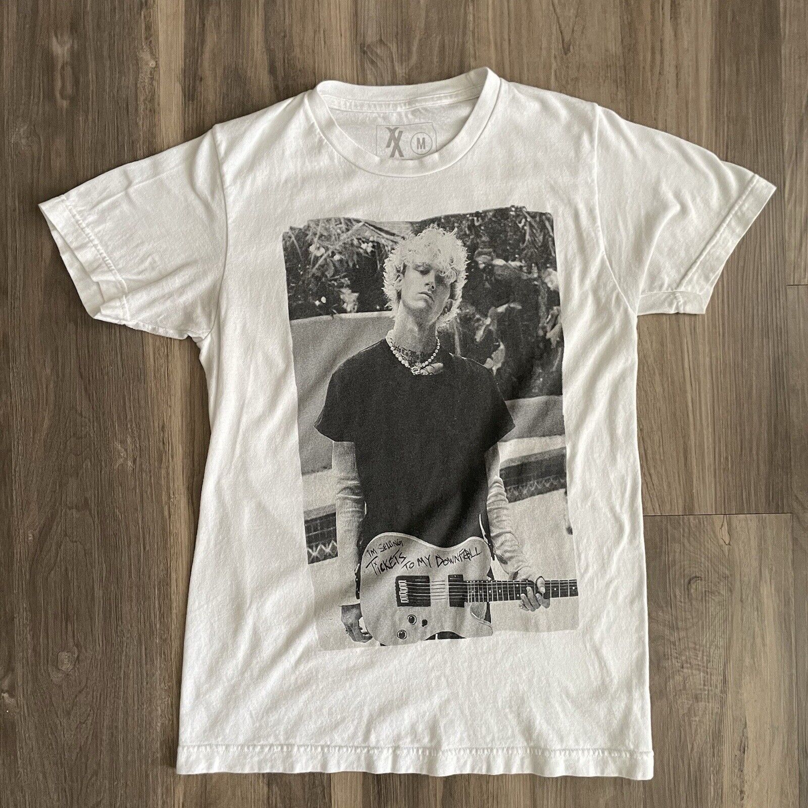 Other Machine Gun Kelly MGK T-Shirt Mens Size S White Tickets Size US S / EU 44-46 / 1 - 1 Thumbnail