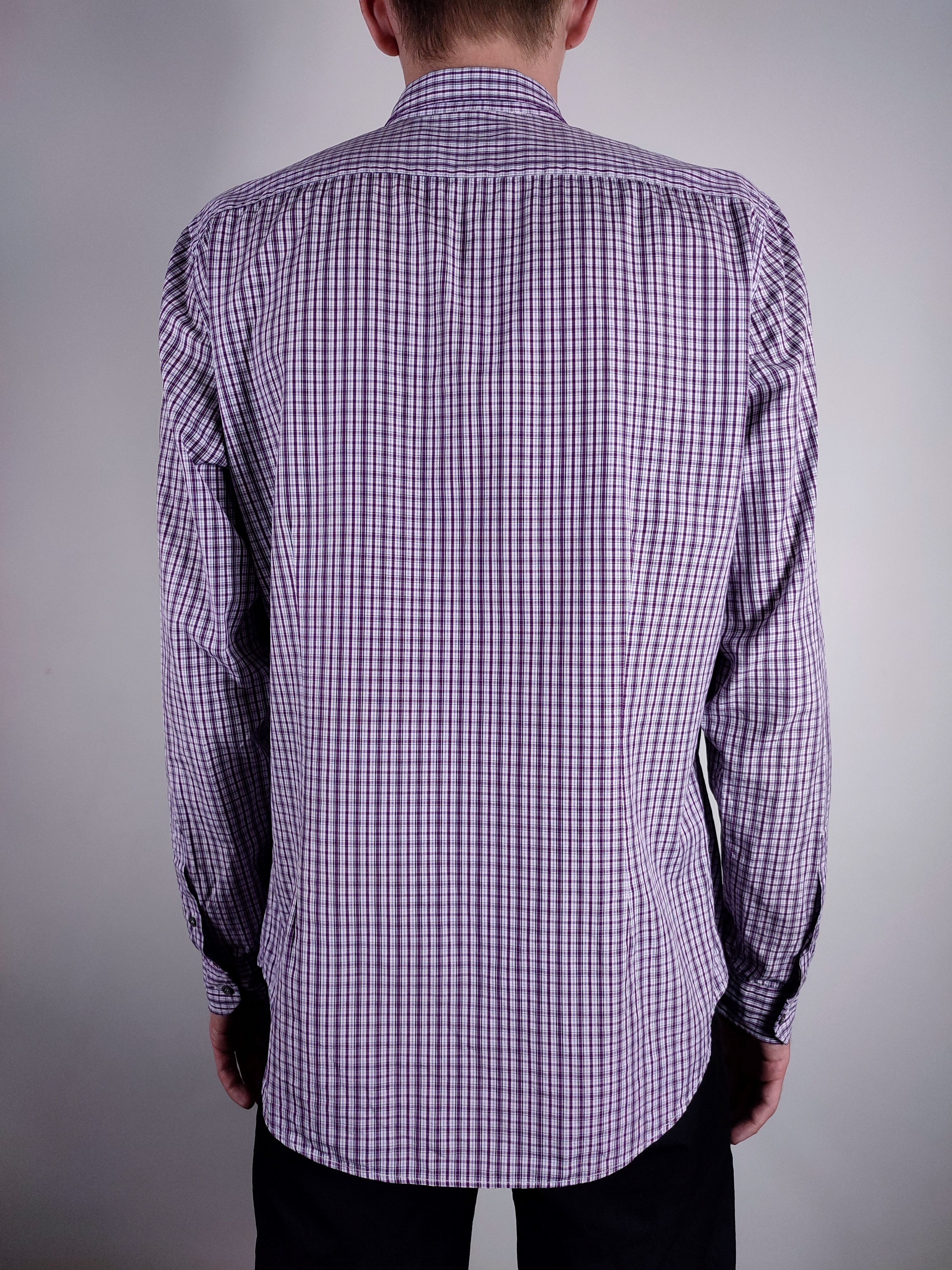 Gucci Gucci Tom Ford GG Logo Checkered Shirt Size US L / EU 52-54 / 3 - 7 Thumbnail
